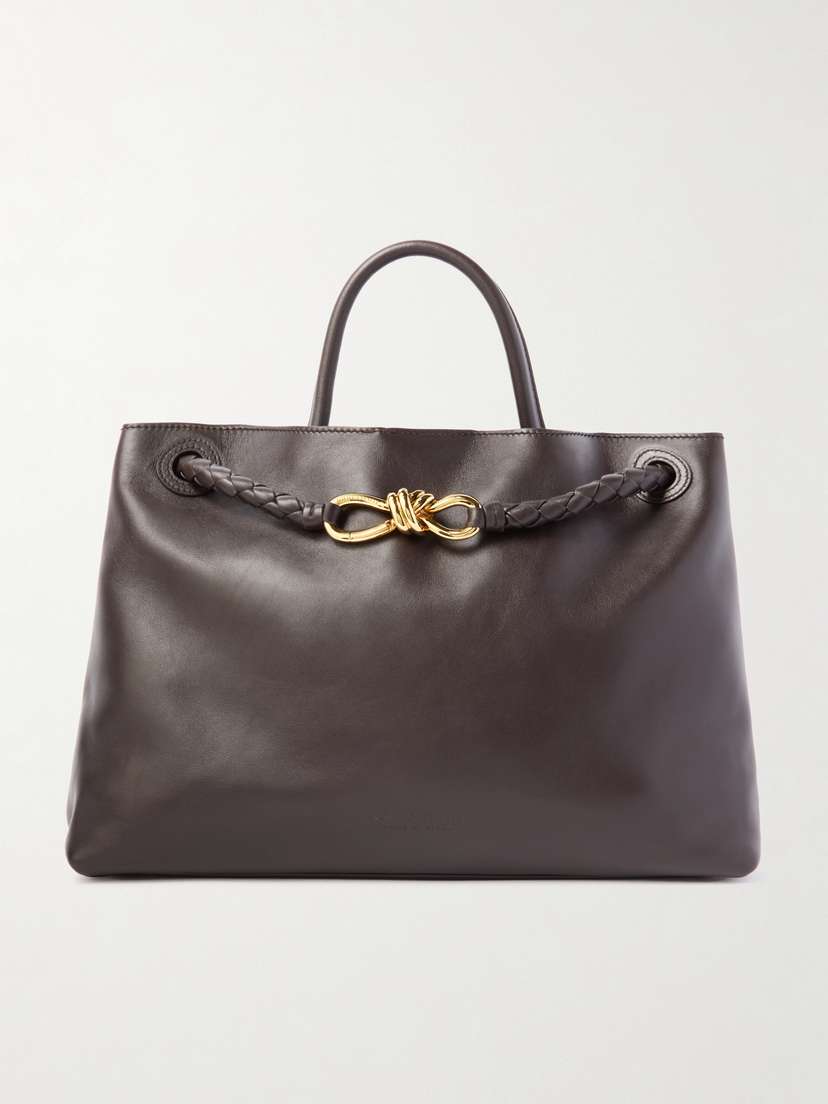 Bottega Veneta Andiamo Medium Leather Tote