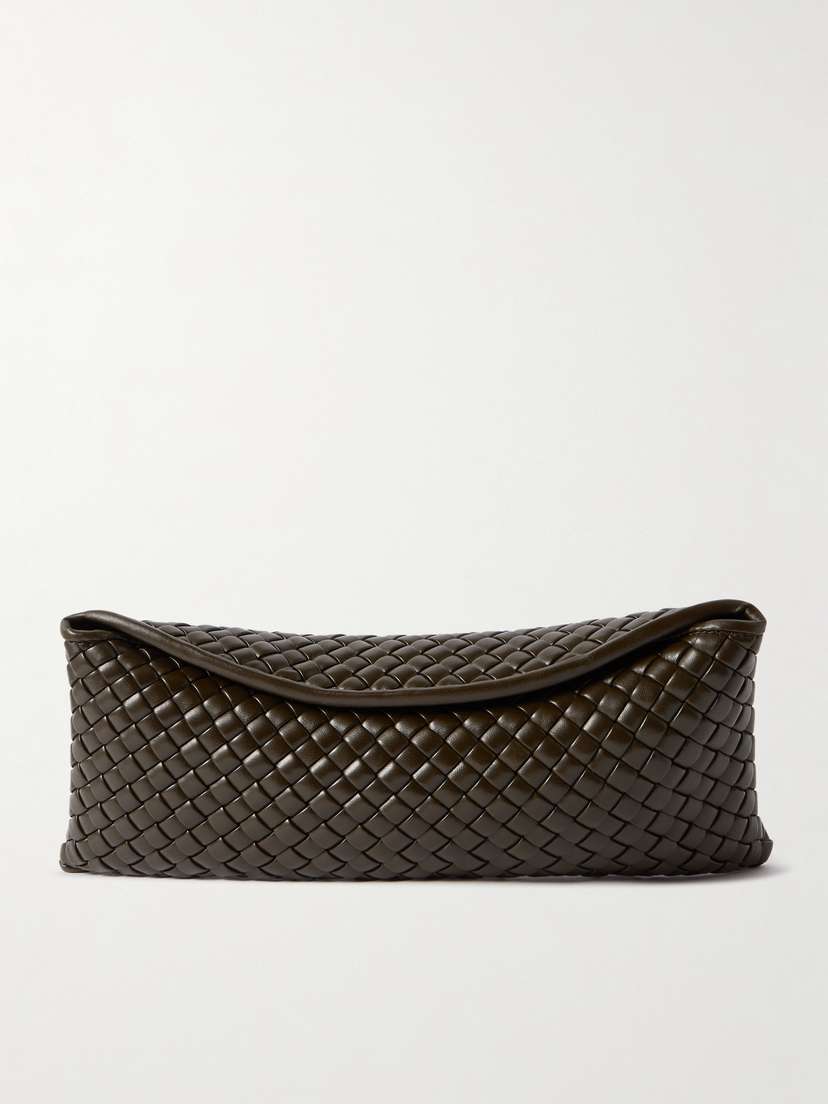 Bottega Veneta Intrecciato Leather Pouch