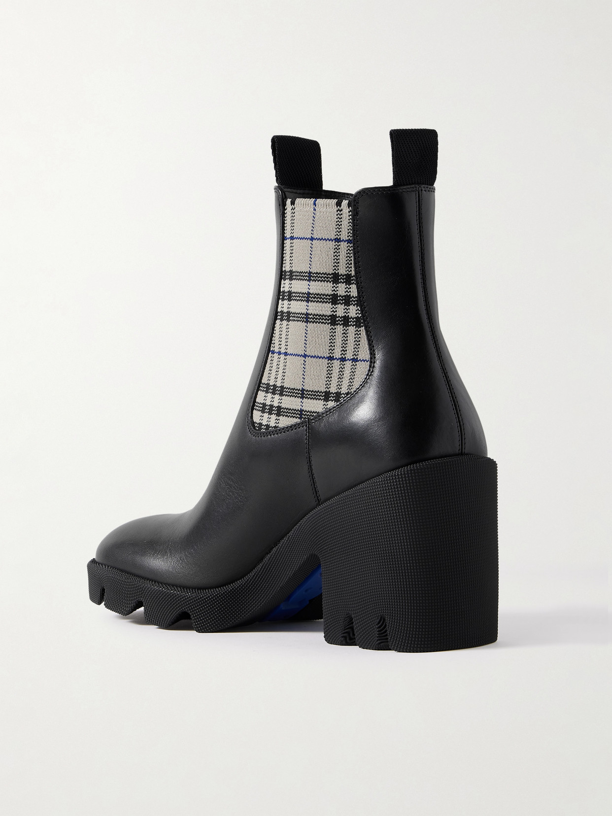 Burberry Stride Chelsea Ankle Boots In Black