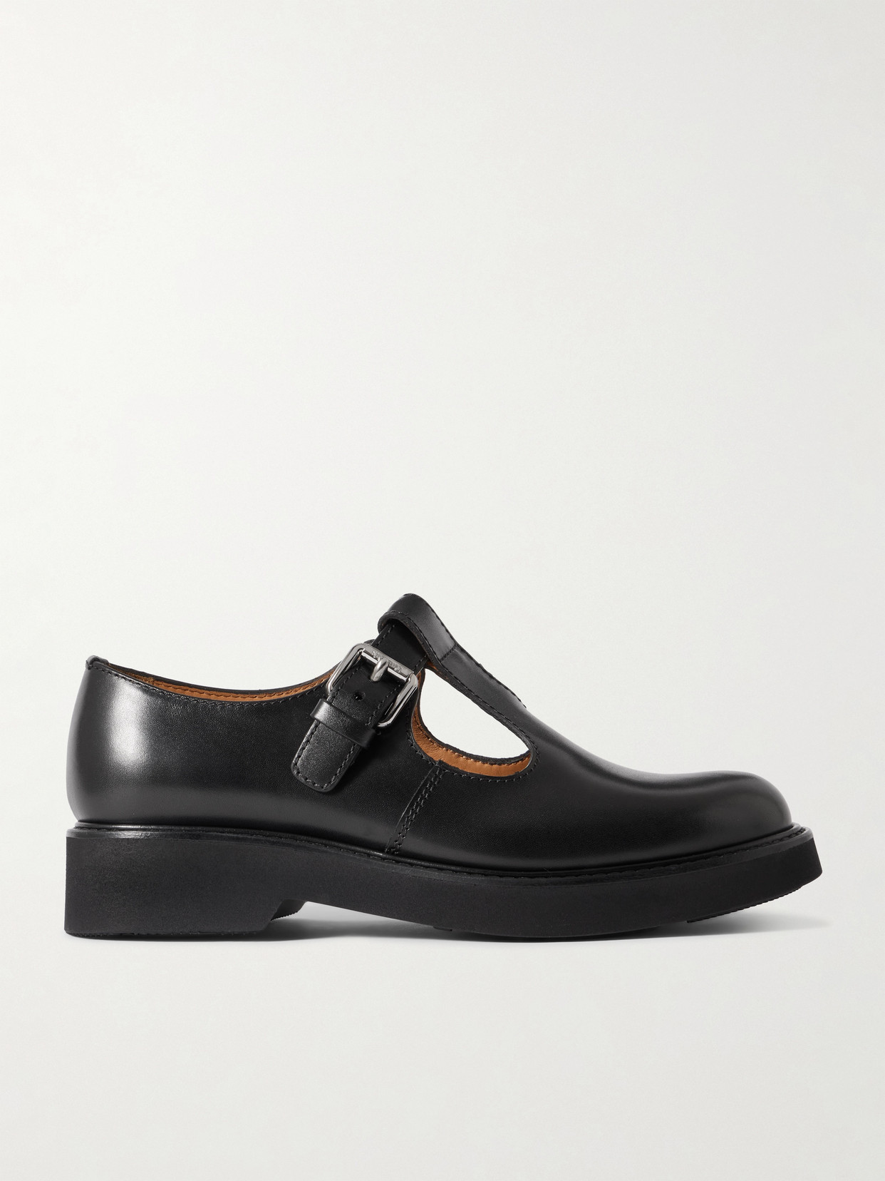 Church's Hythe 2 Leather Mary Jane Loafers In Black