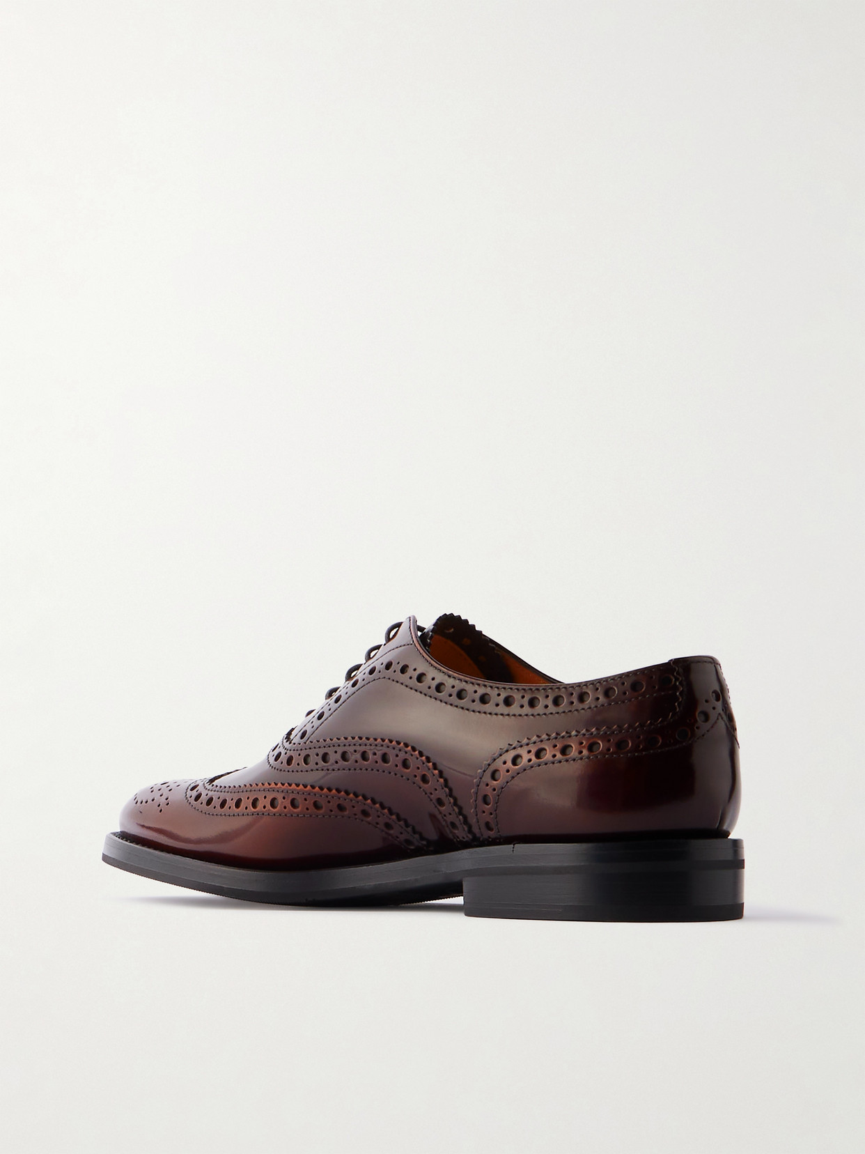 Church's Burwood Wg Leather Brogues In Brown