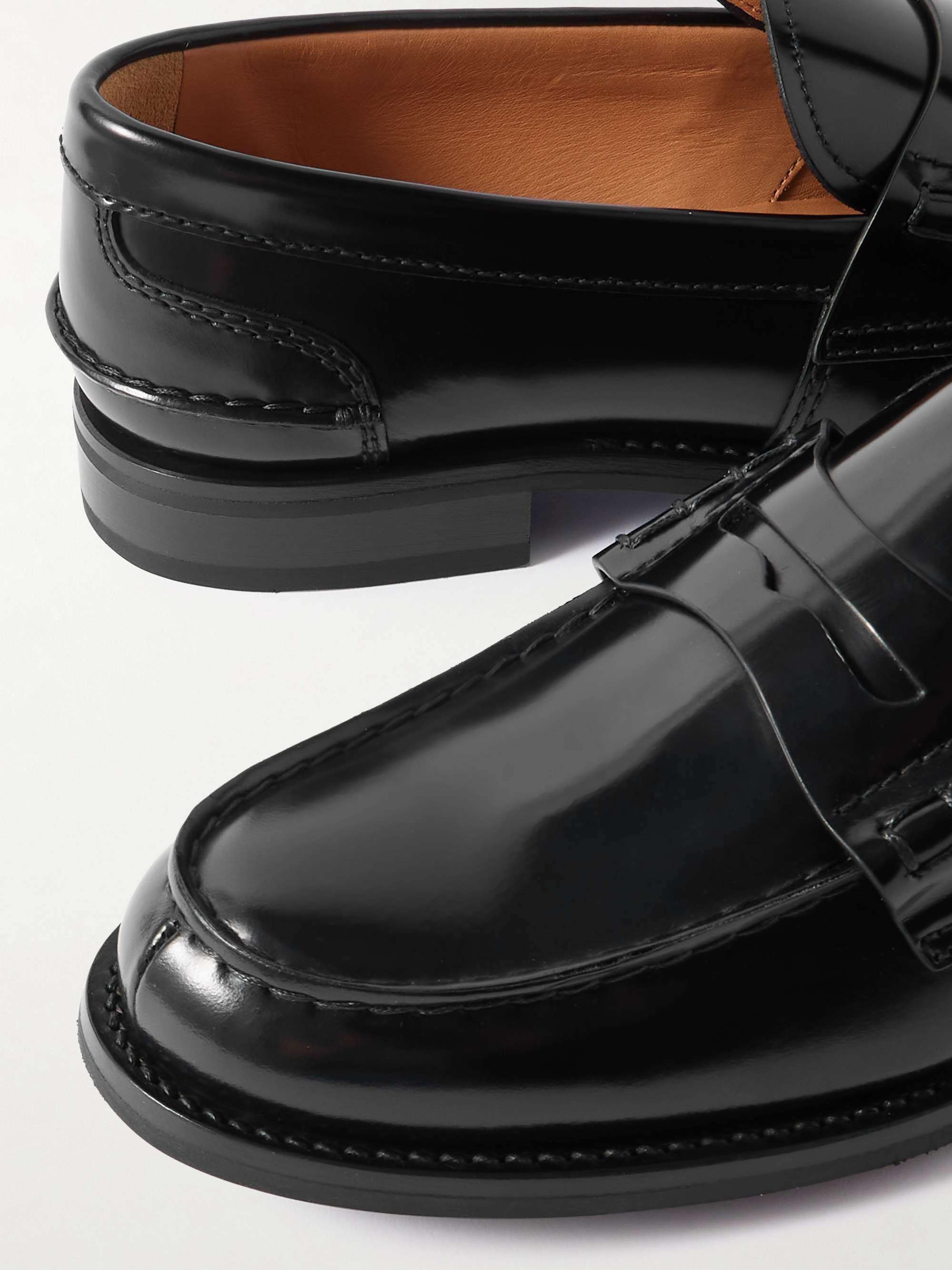 CHURCH'S Pembrey W leather loafers | NET-A-PORTER CHURCH'S Pembrey W leather loafers | NET-A-PORTER