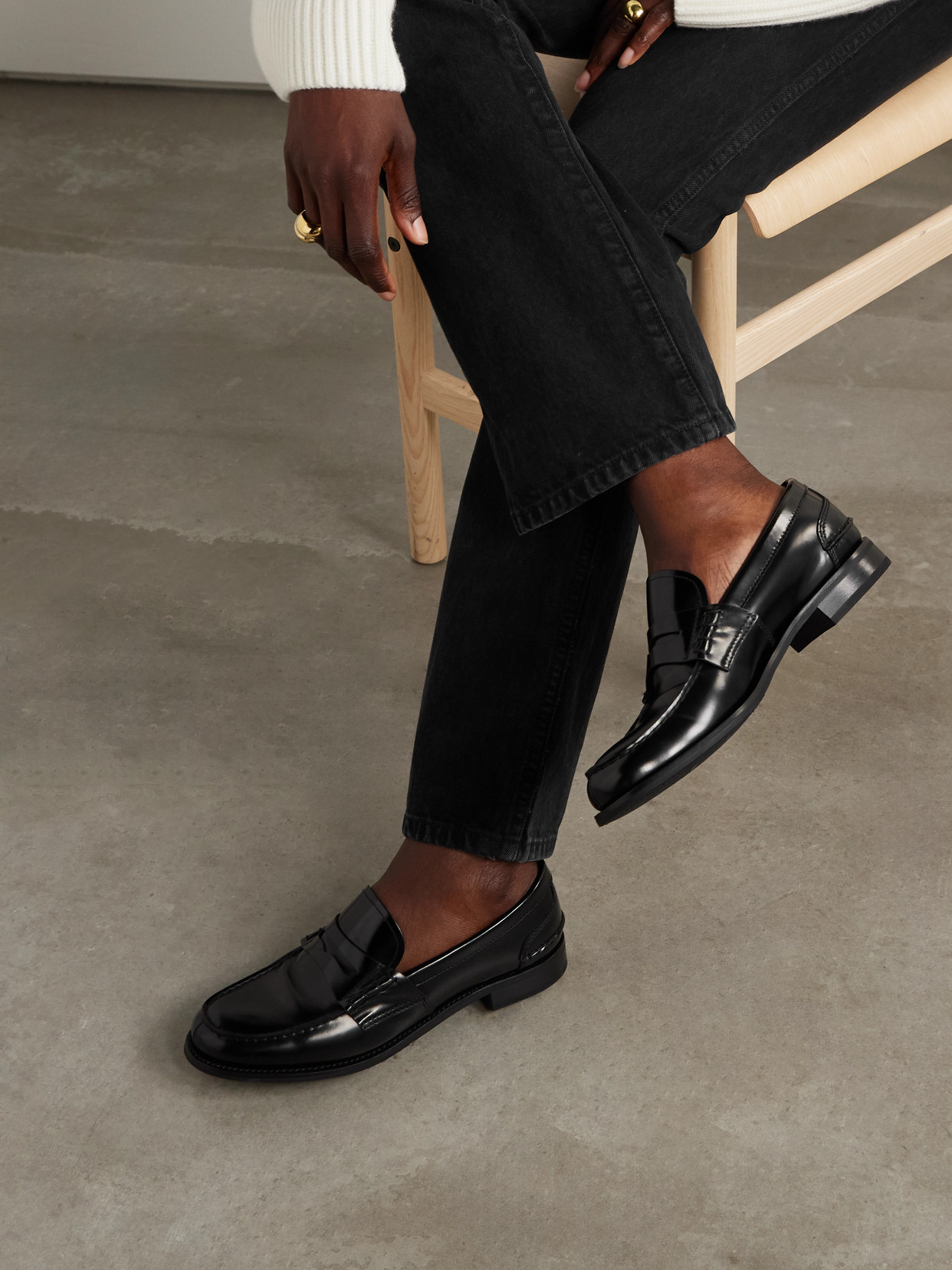 Church's Pembrey W Loafers In Black