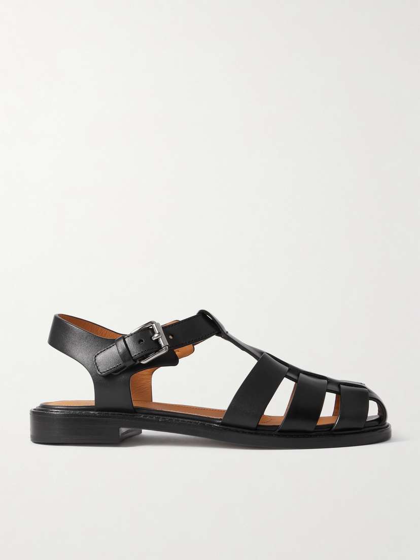 Church's Fisher Cutout Leather Sandals