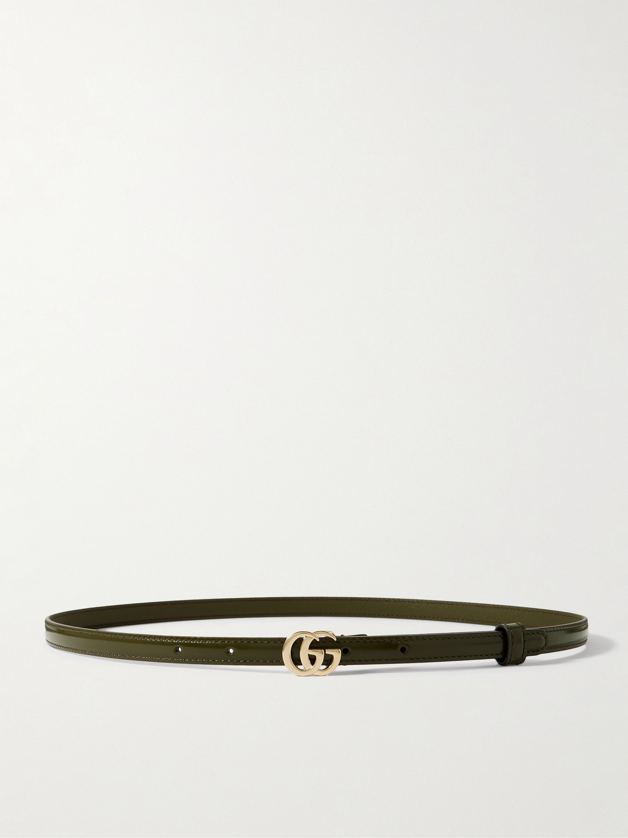 Gucci Leather Belt In Green
