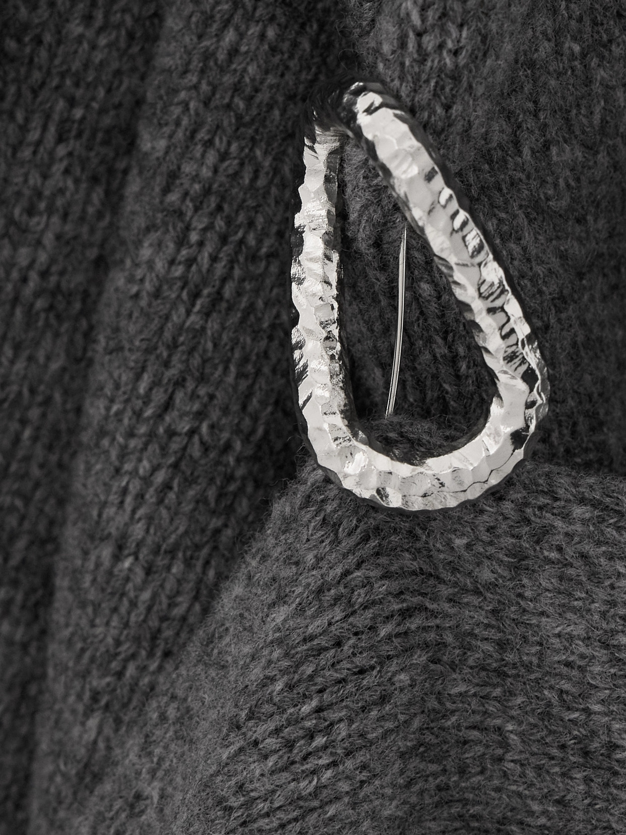 Draped Wool And Cashmere-Blend Sweater