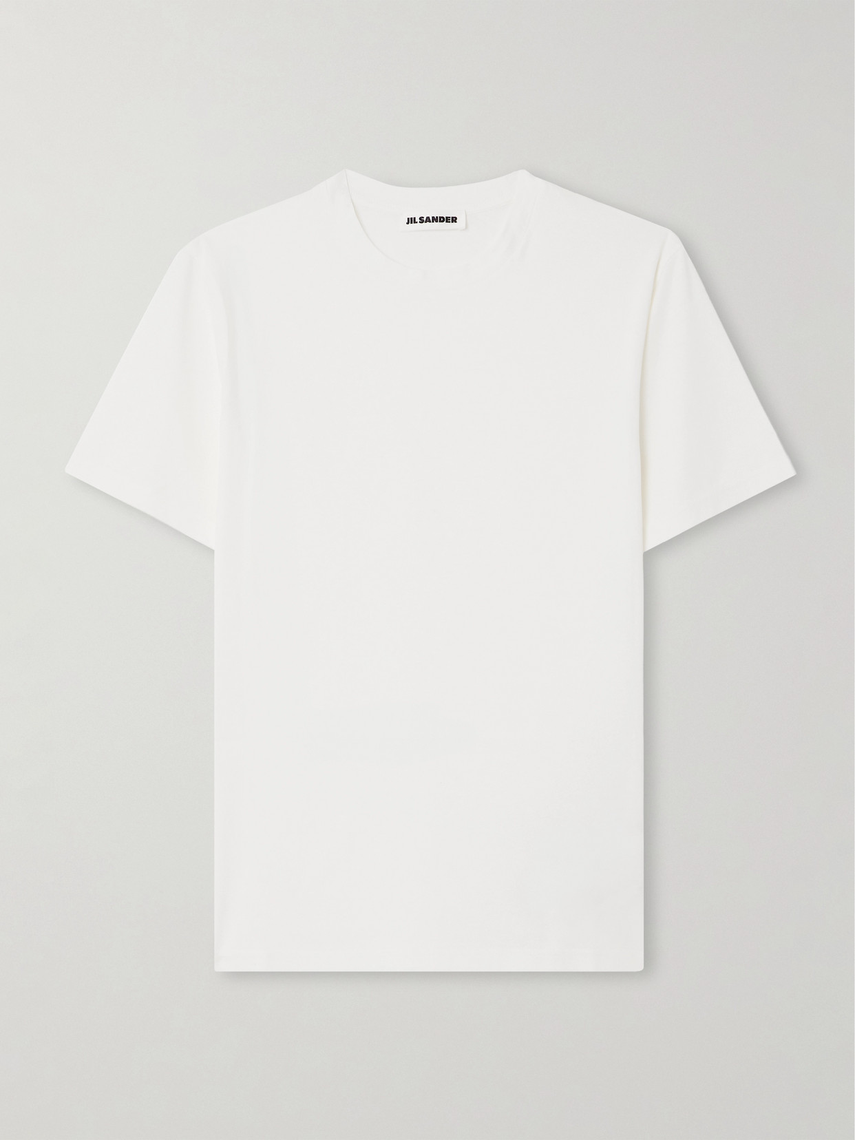Jil Sander Cotton-jersey T-shirt In White