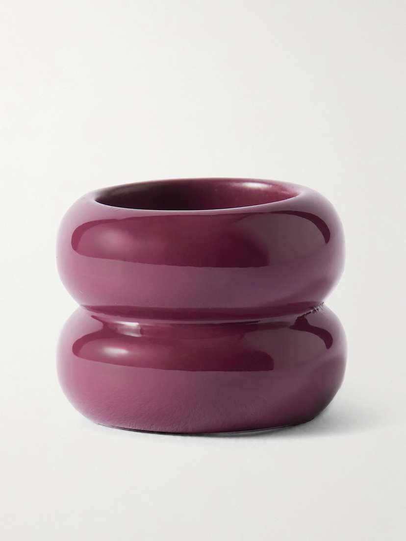 Uncommon Matters Breve Coated-wood Ring