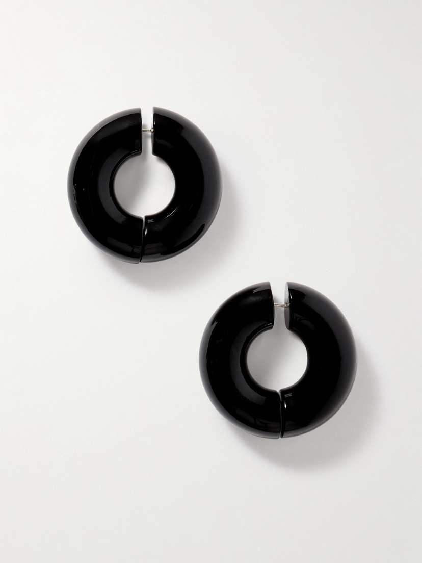 Uncommon Matters Stratus Wood Hoop Earrings