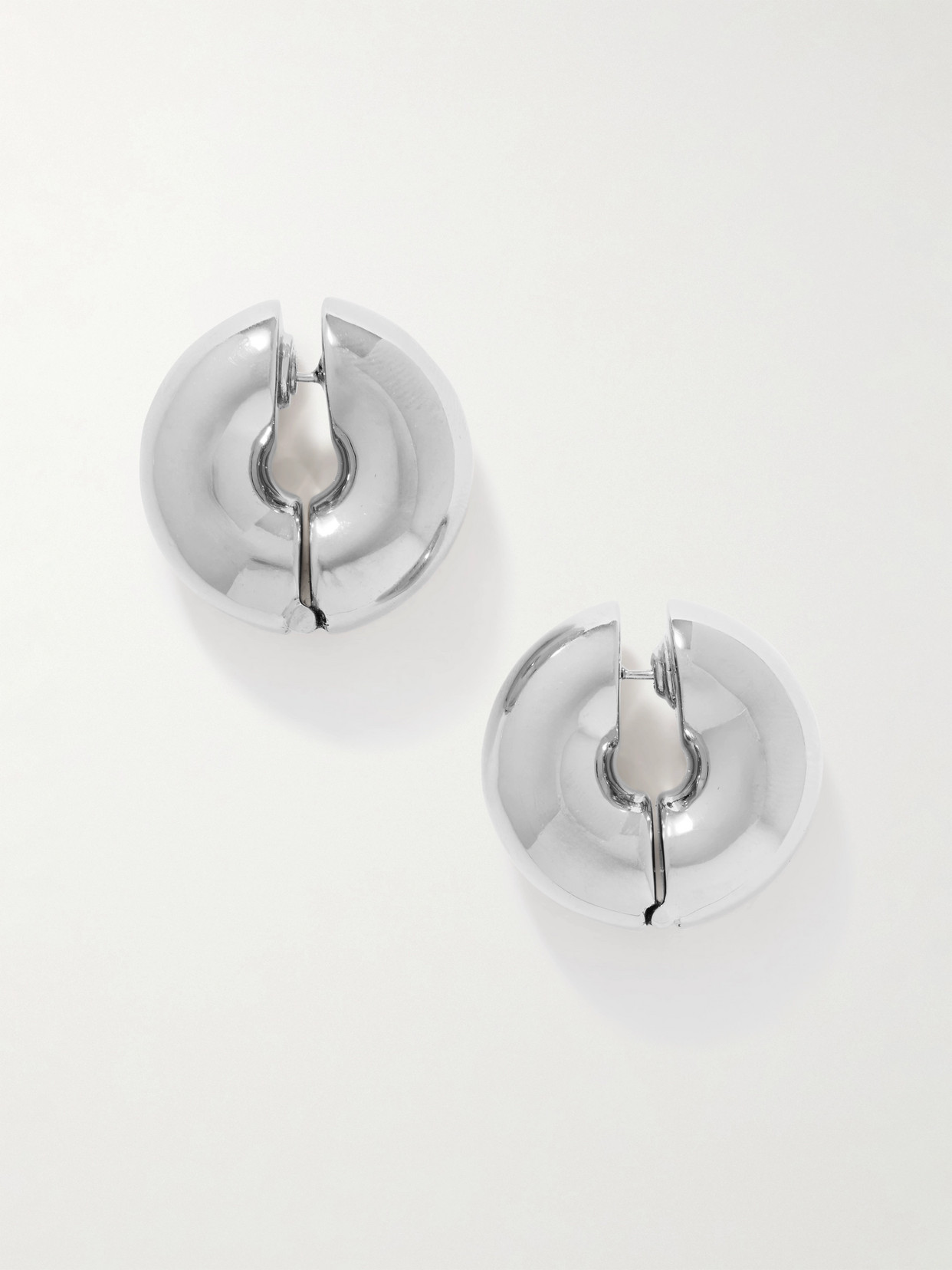 Uncommon Matters Stratus Silver Hoop Earrings