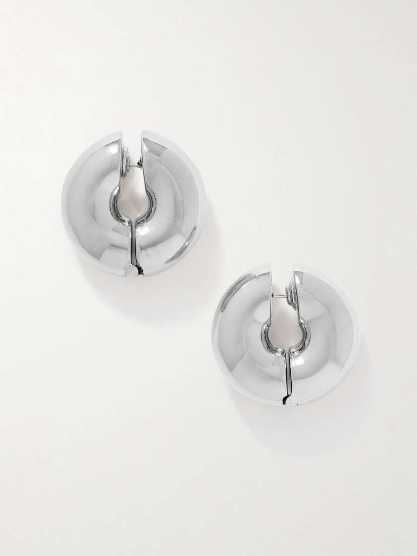 Uncommon Matters Stratus Silver Hoop Earrings