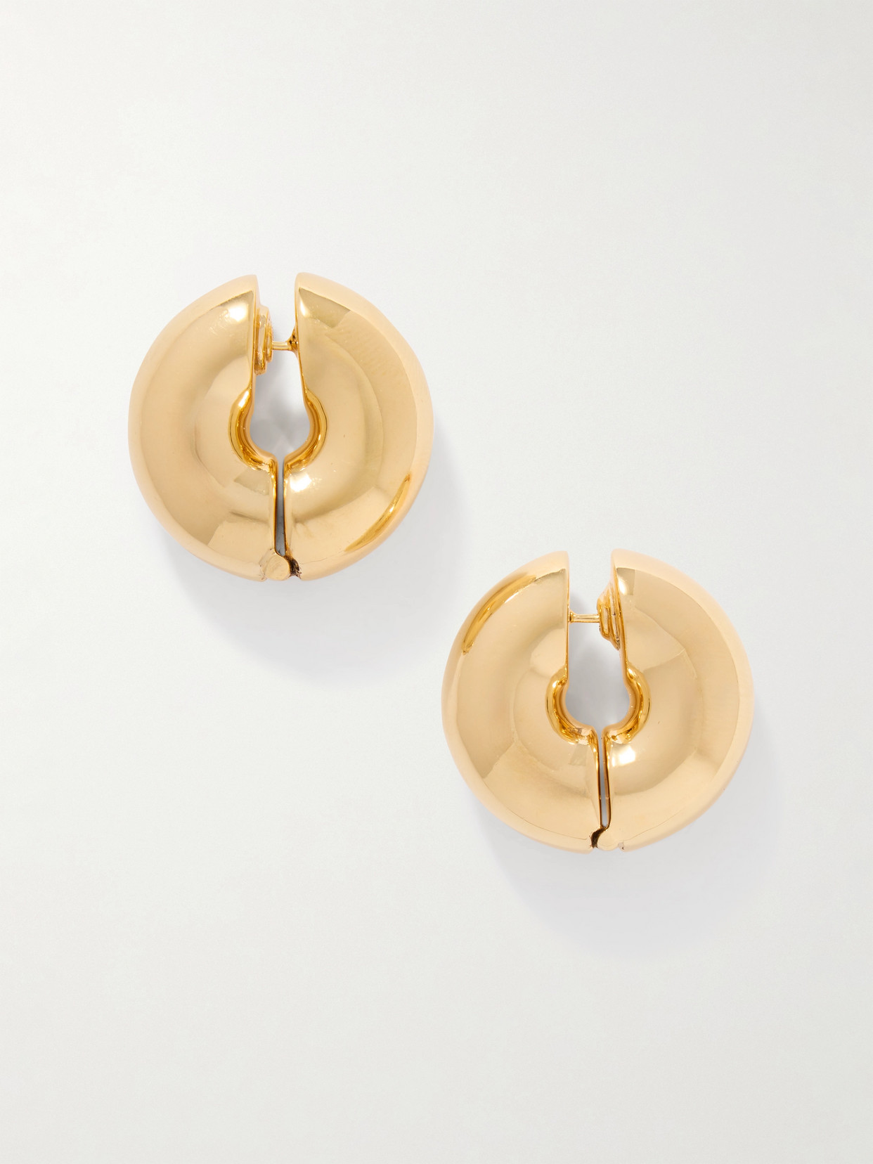 Uncommon Matters Stratus Gold Vermeil Hoop Earrings