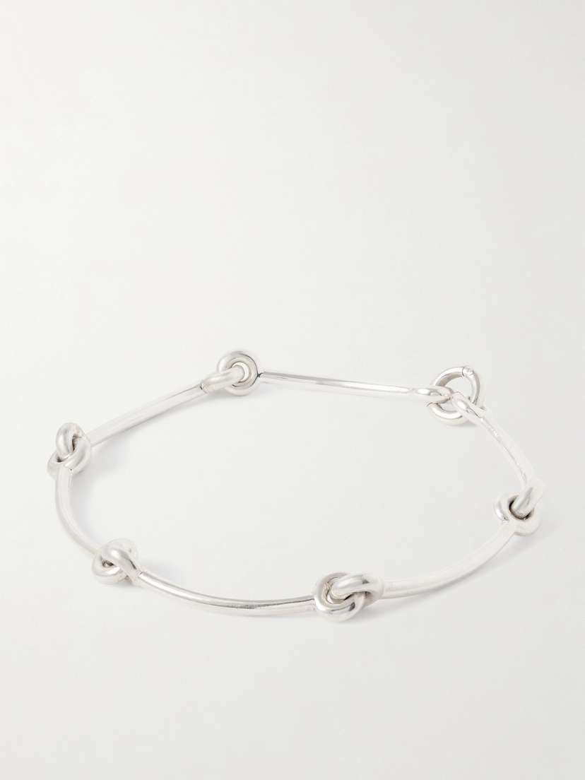 Uncommon Matters Knot Infinity Silver Necklace