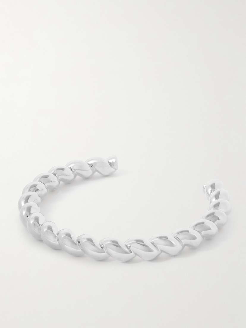 Uncommon Matters Curl Silver Necklace