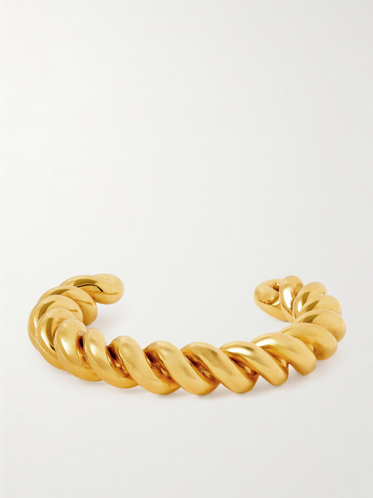 Uncommon Matters Twist Gold Vermeil Cuff
