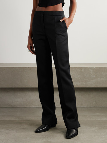 Jil Sander Grain de poudre wool straight-leg pants