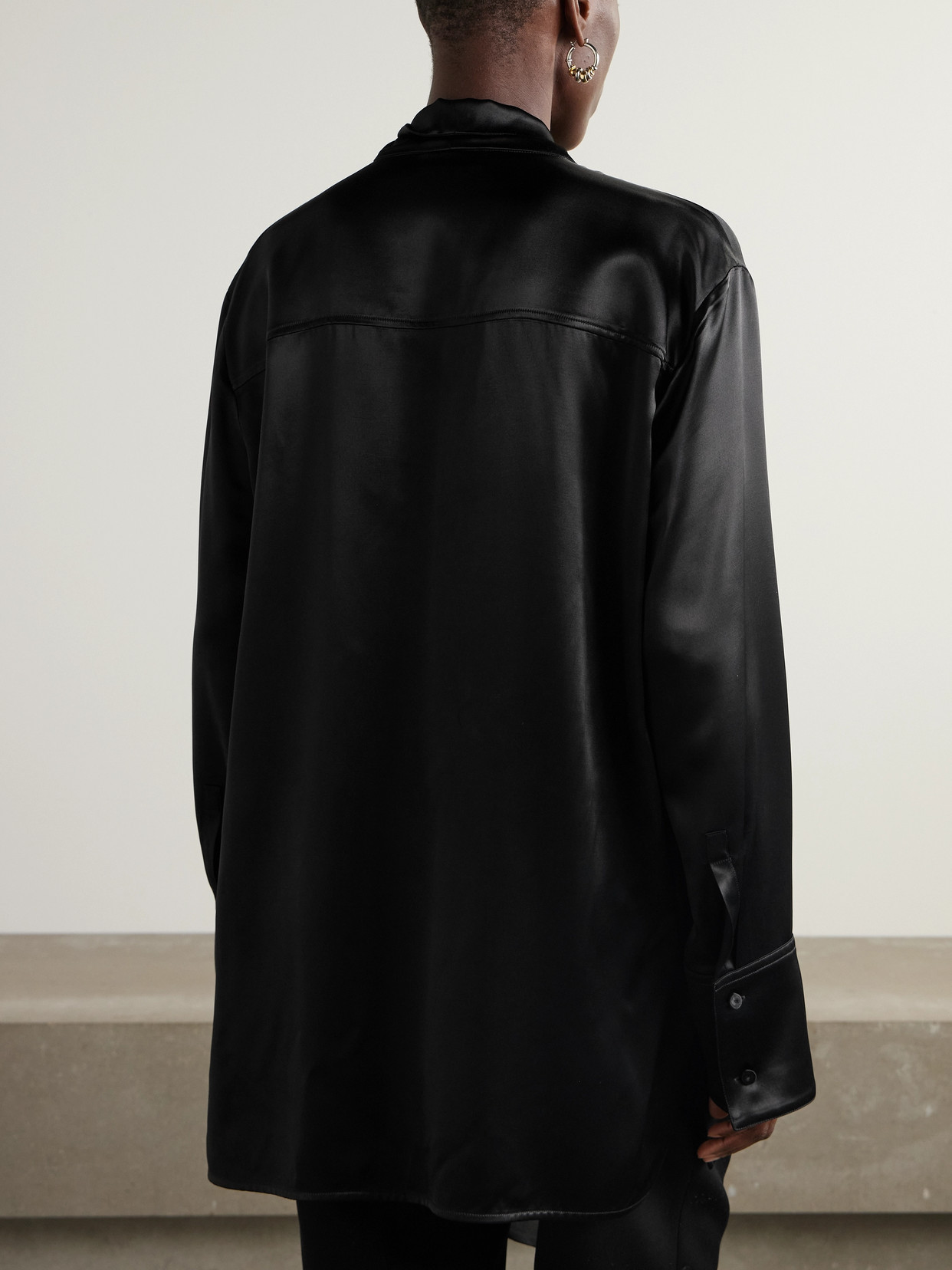 Tie-Neck Blouse