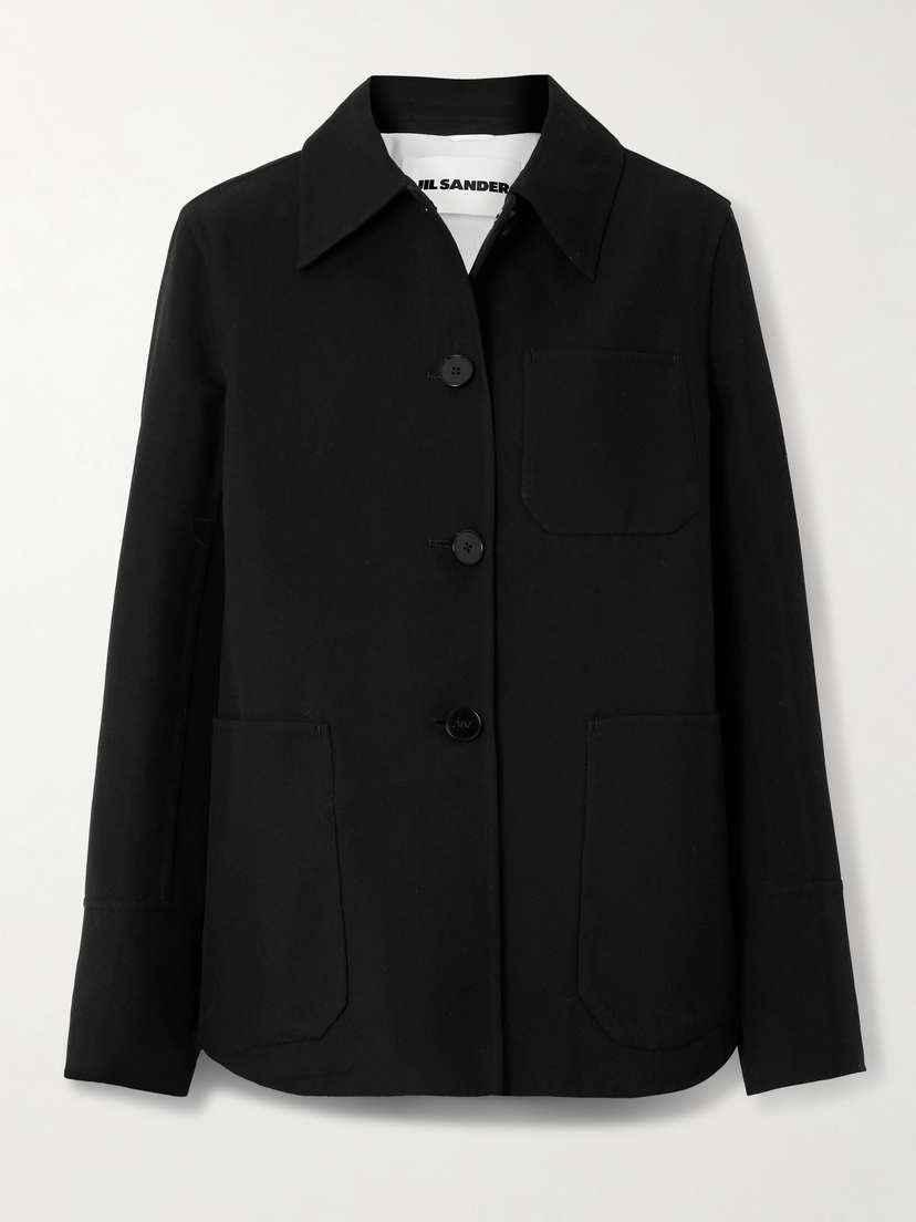 Jil Sander Cotton-blend Twill Jacket