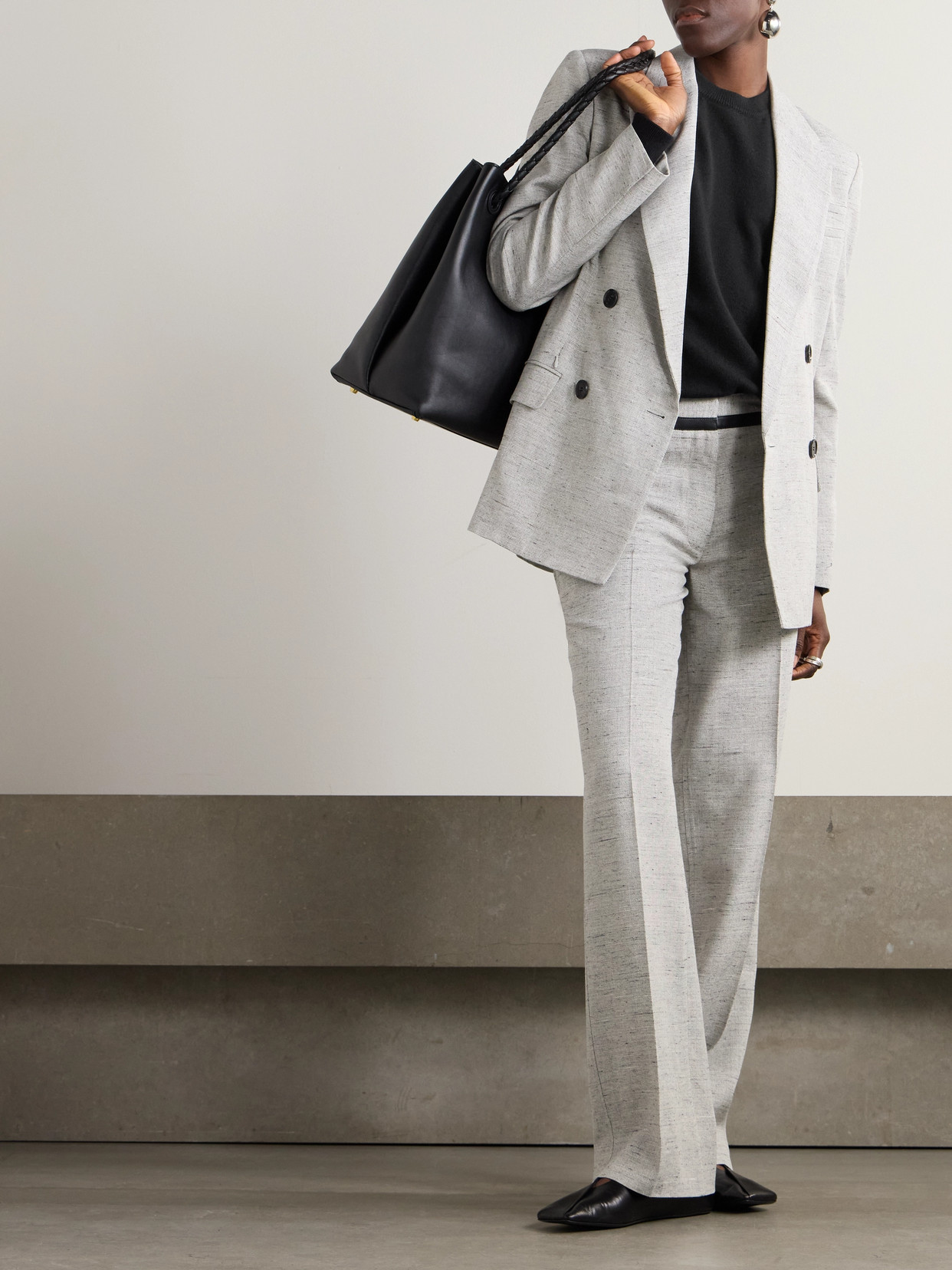 Jil Sander Sweaters In Black