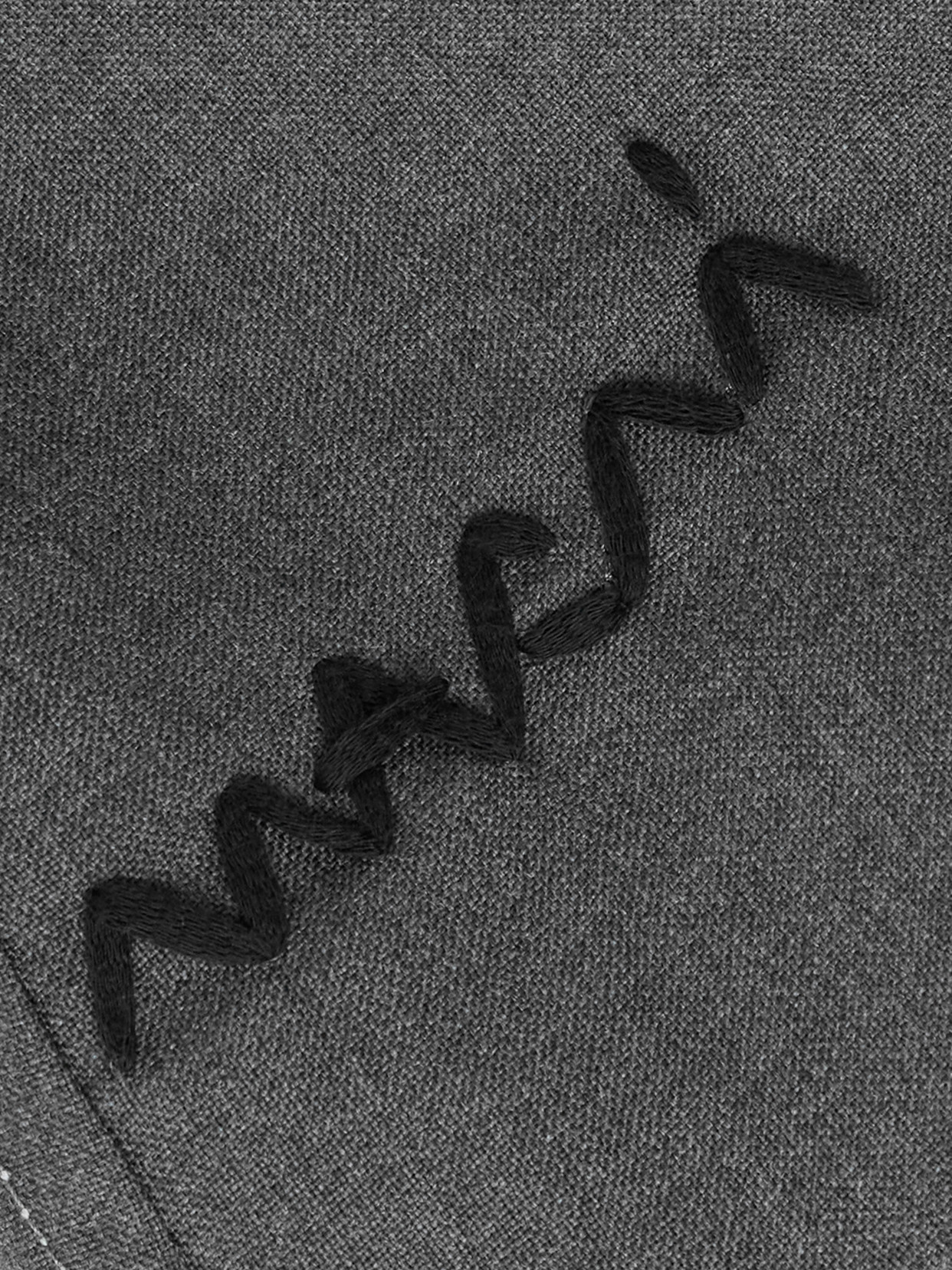Embroidered Wool Shirt