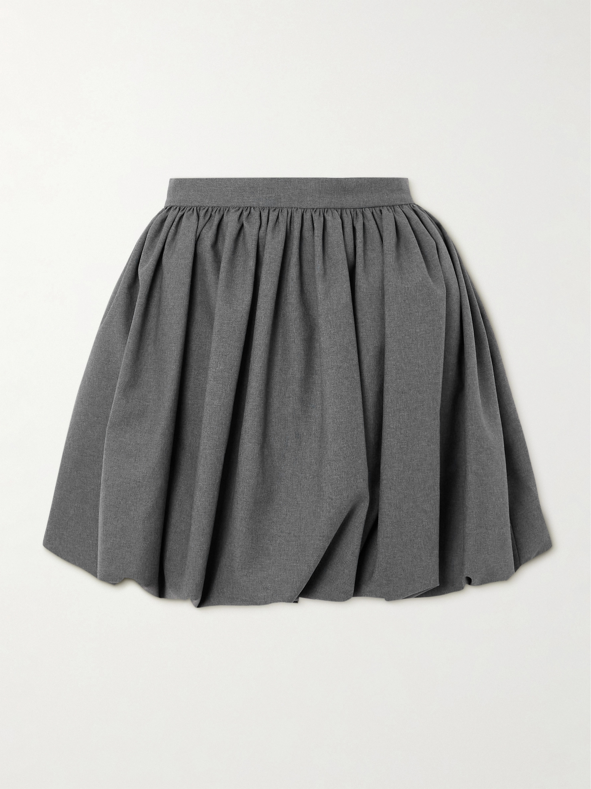 Marni Pleated wool mini skirt