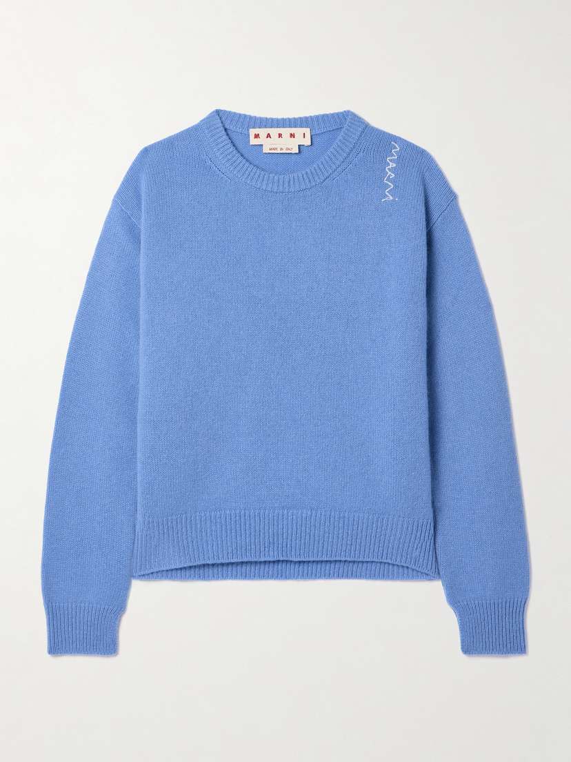 Marni Embroidered Cashmere Sweater