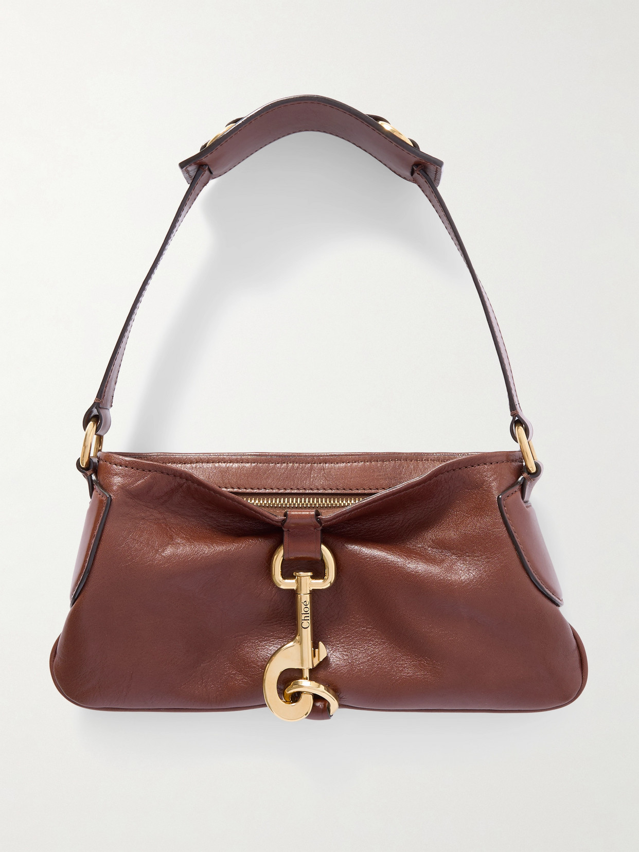 Chloé 99 Shoulder Bag In Brown