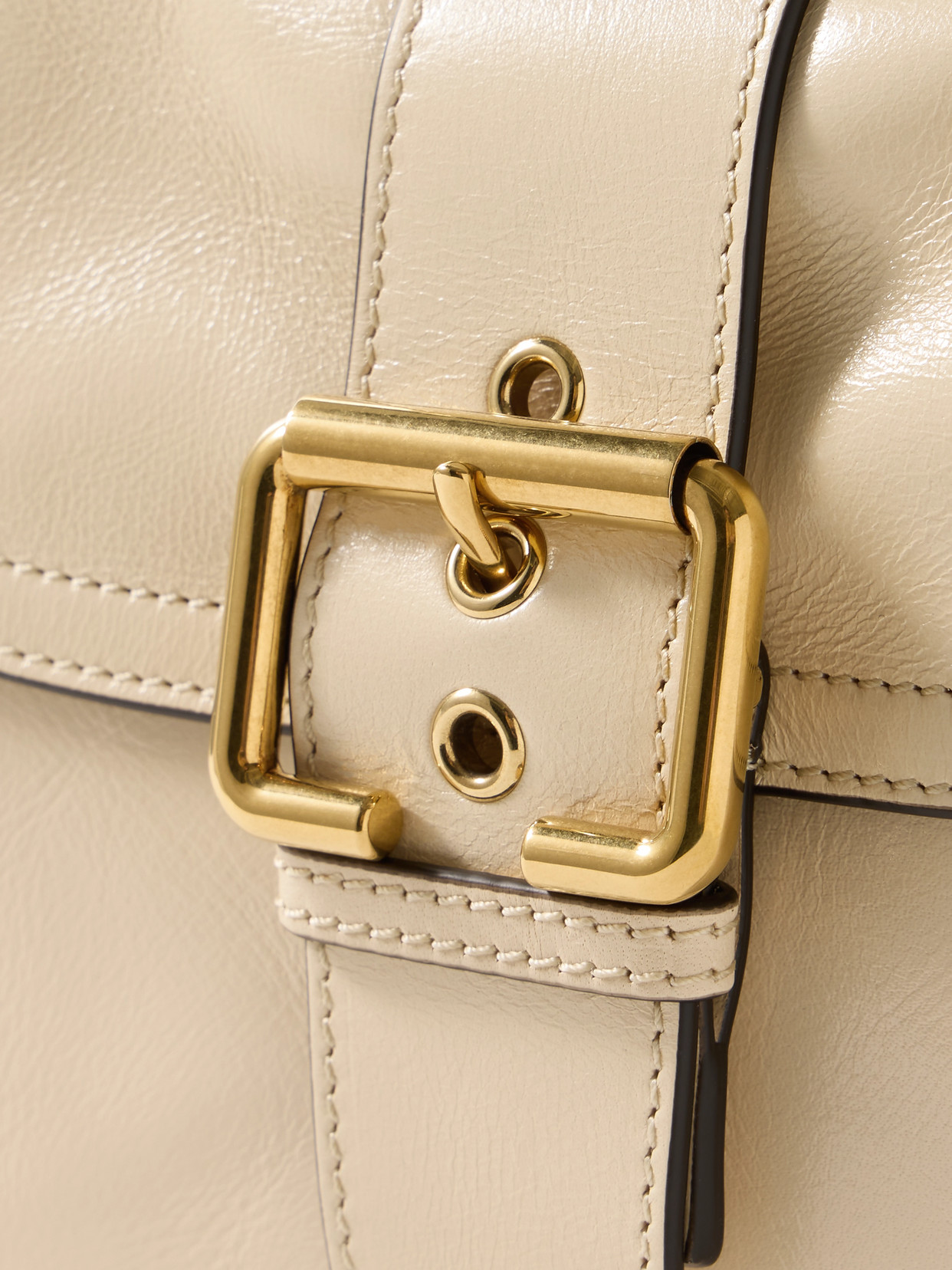 Chloé Camera Leather Shoulder Bag In Neutrals