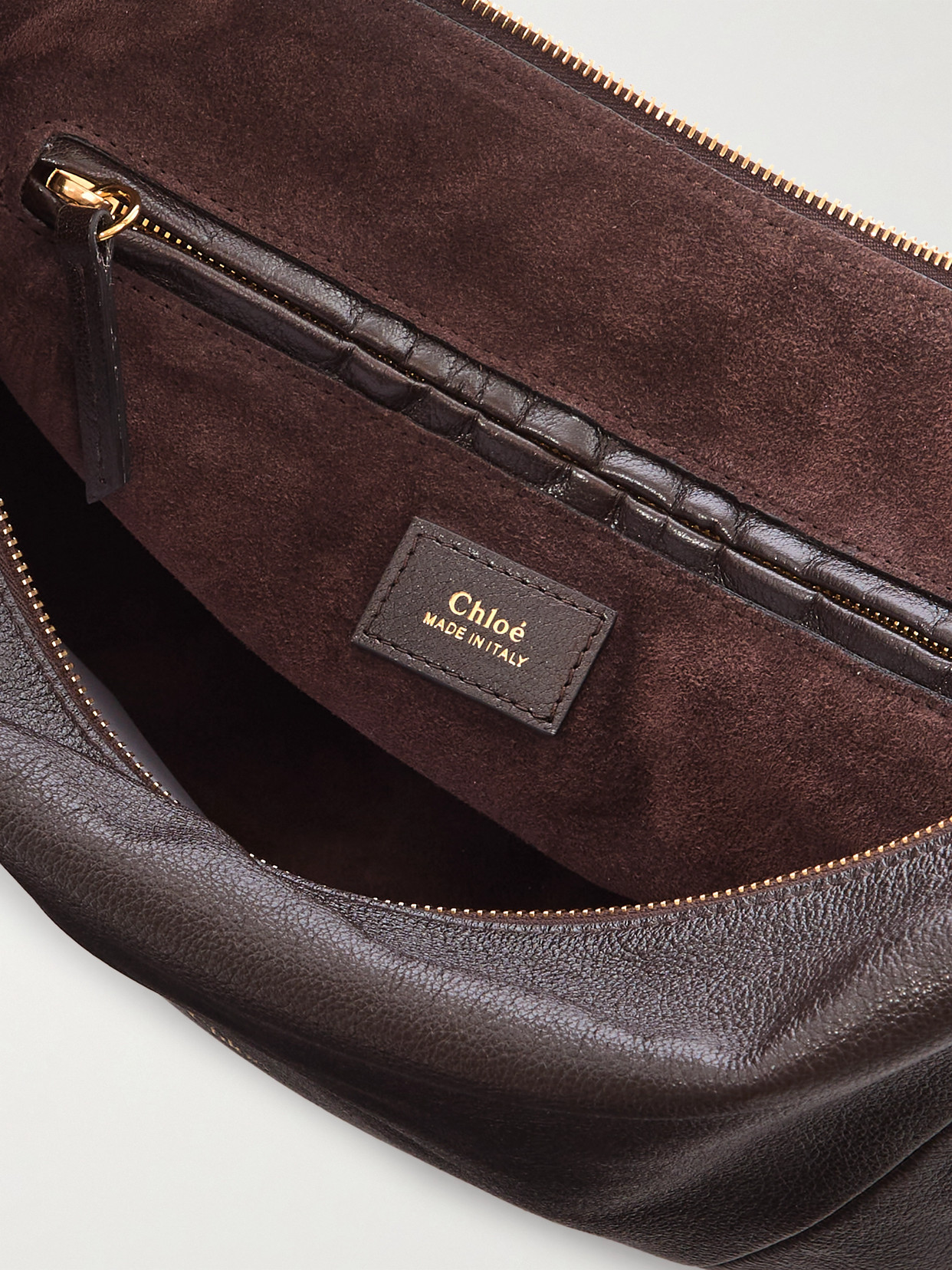 Chloé Tasseled Leather Shoulder Bag In Black