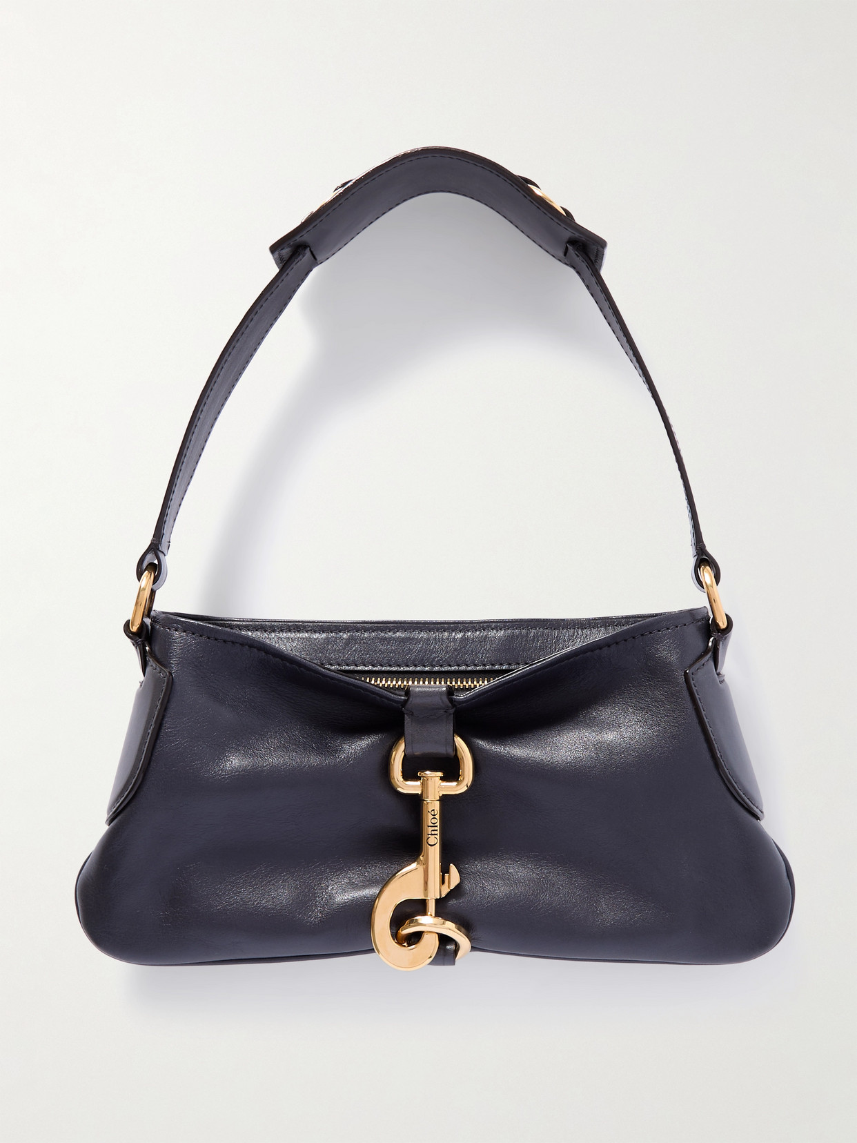 Chloé Kerala 25 Leather Shoulder Bag In Black