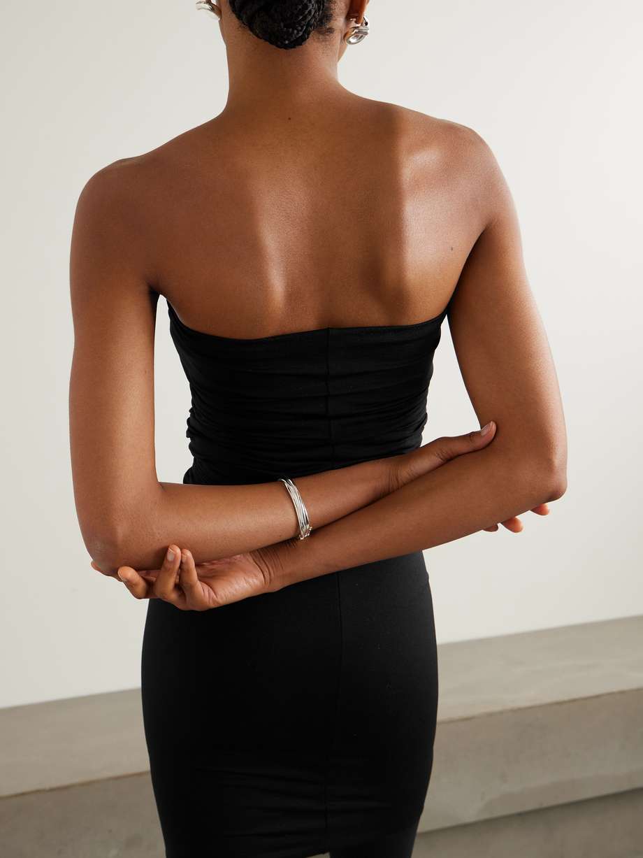 cutout stretch-jersey mini dress