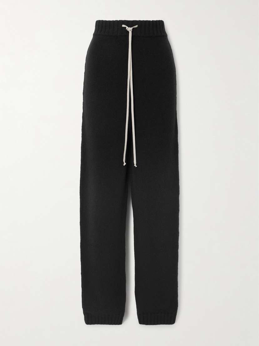 Rick Owens Cashmere Track Pants