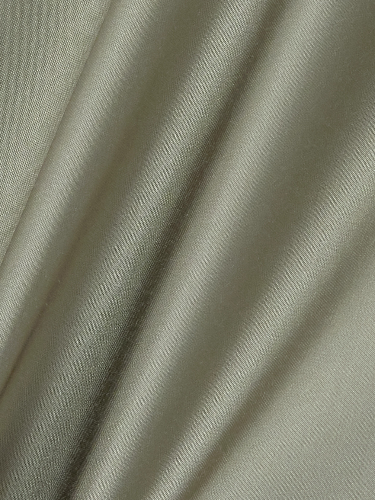 Rick Owens Long Coda Charmeuse Maxi Skirt In Green