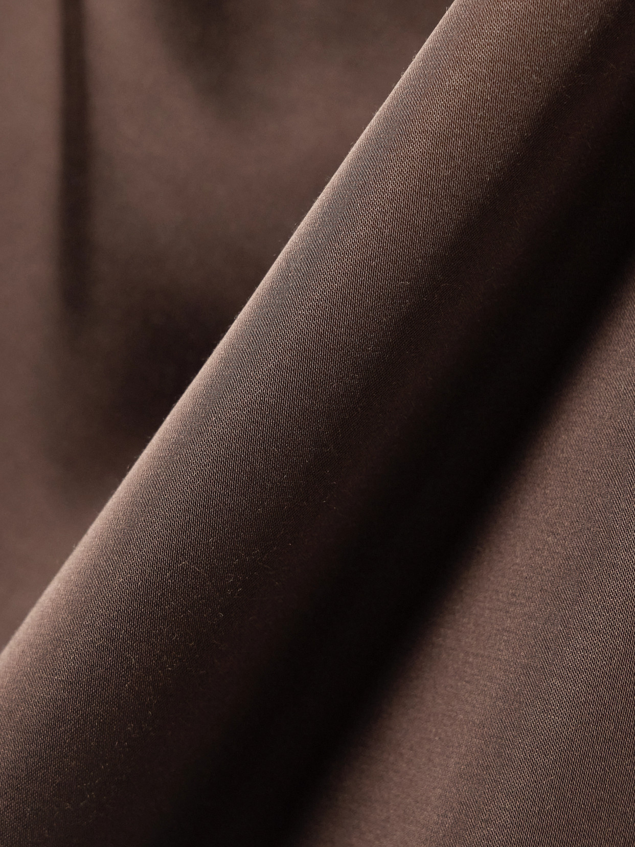 Rick Owens Athena Arrowhead One-shoulder Draped Satin Maxi Dress In Brown