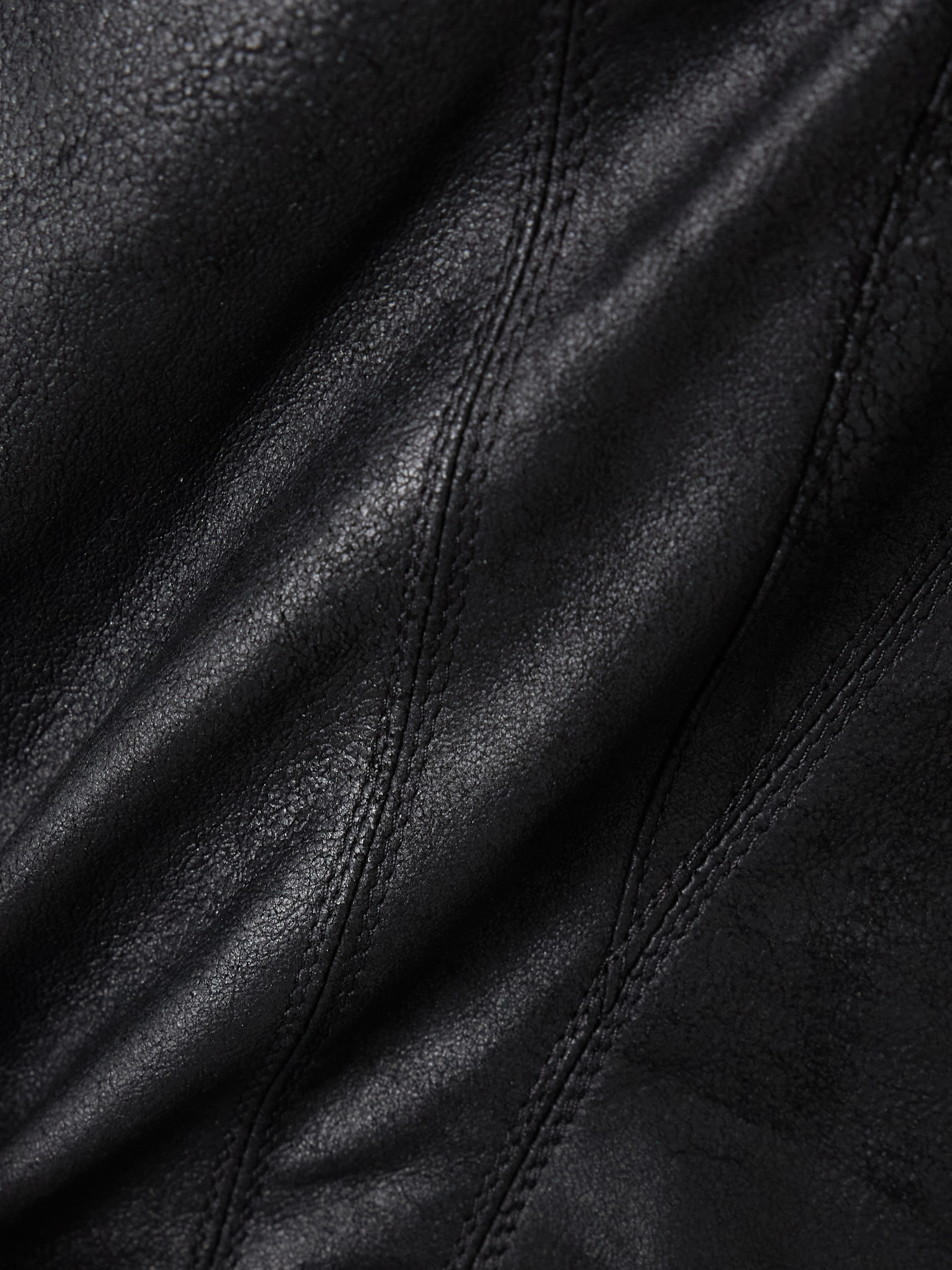 Rick Owens Naska leather biker jacket