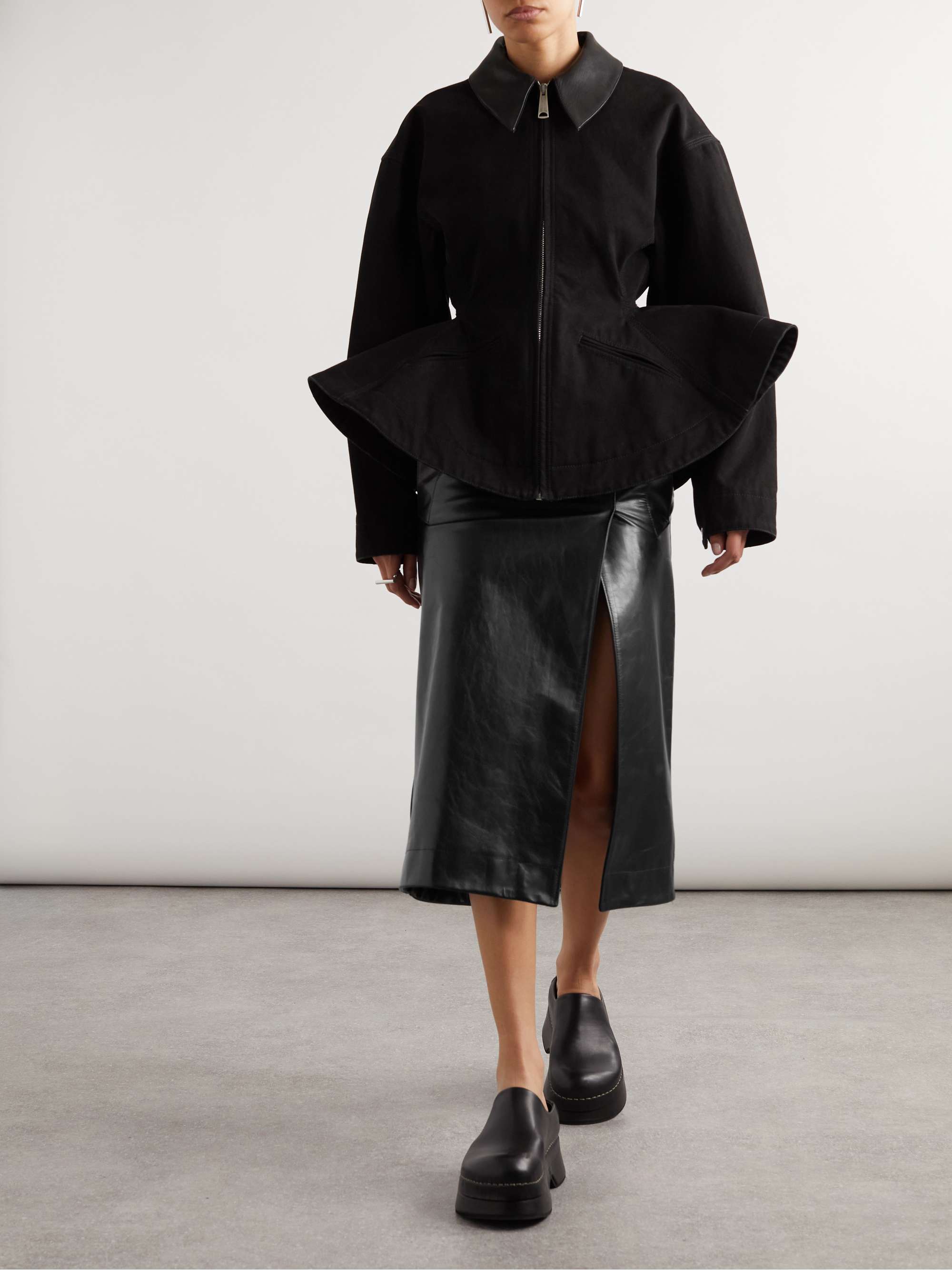 ALEXANDER MCQUEEN ウール混 ケーブルニットカーディガン | NET-A-PORTER