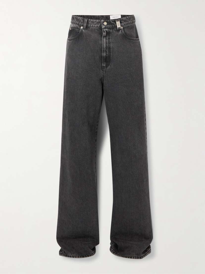 Alexander McQueen High-rise Wide-leg Jeans
