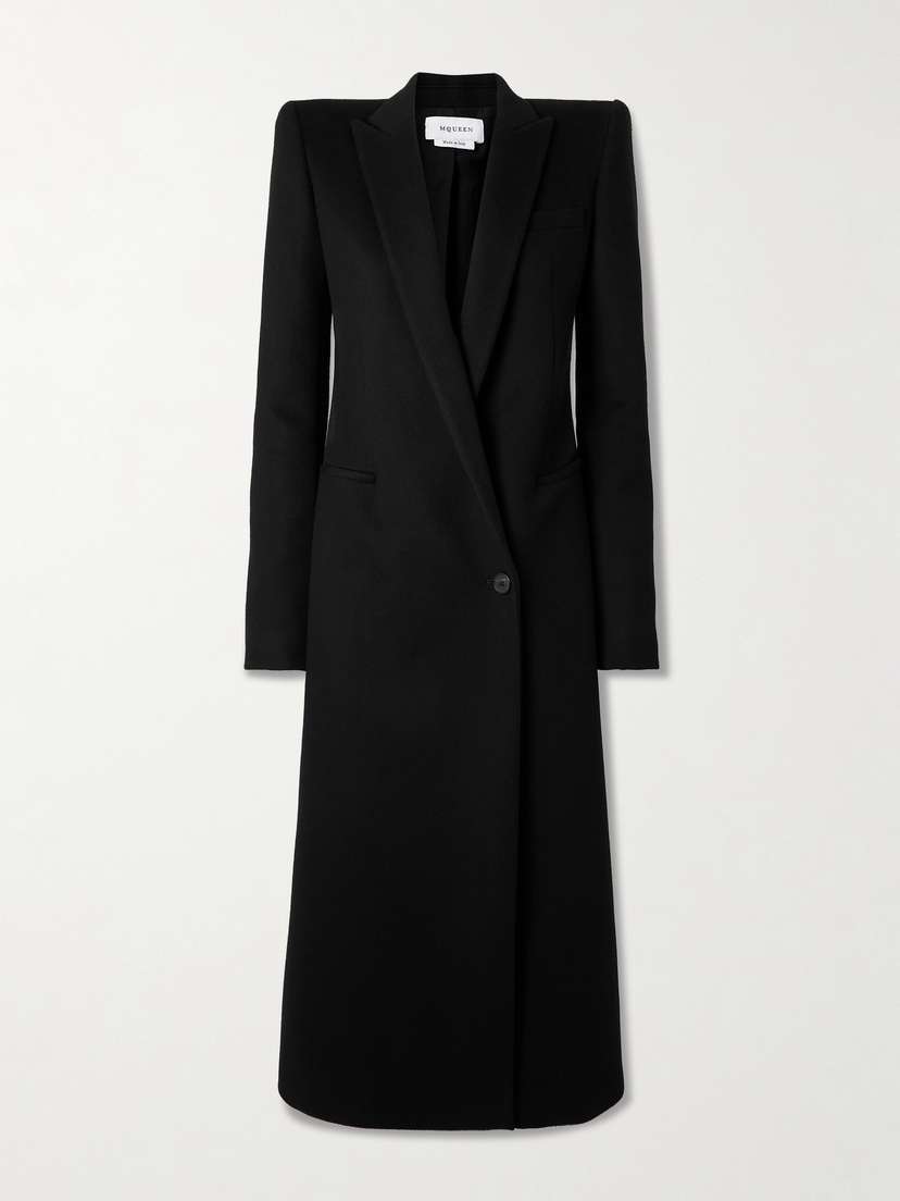 McQueen Wool And Cashmere-blend Coat