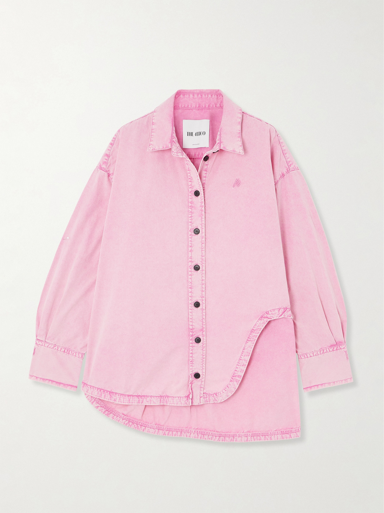 Attico Diana Shirt In Pink