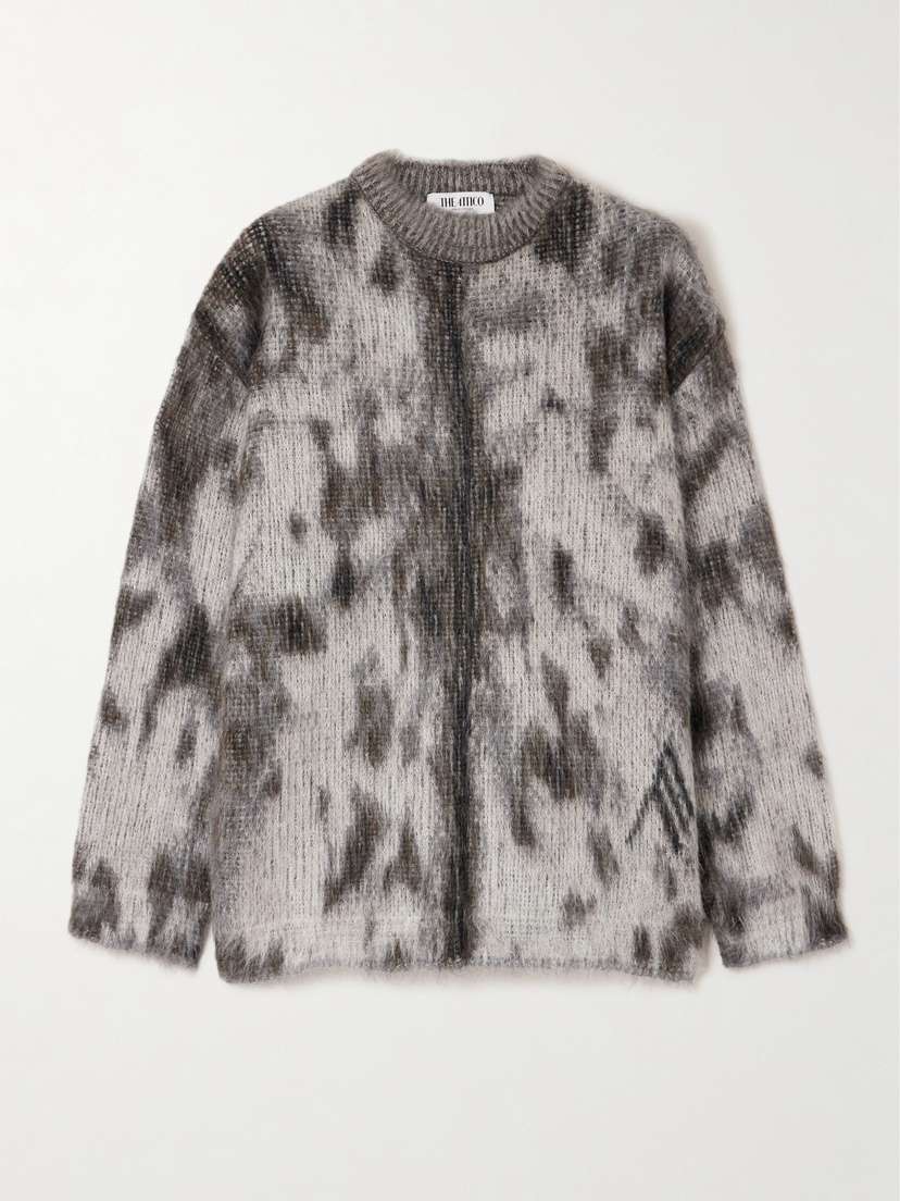 The Attico Brushed Knitted Sweater