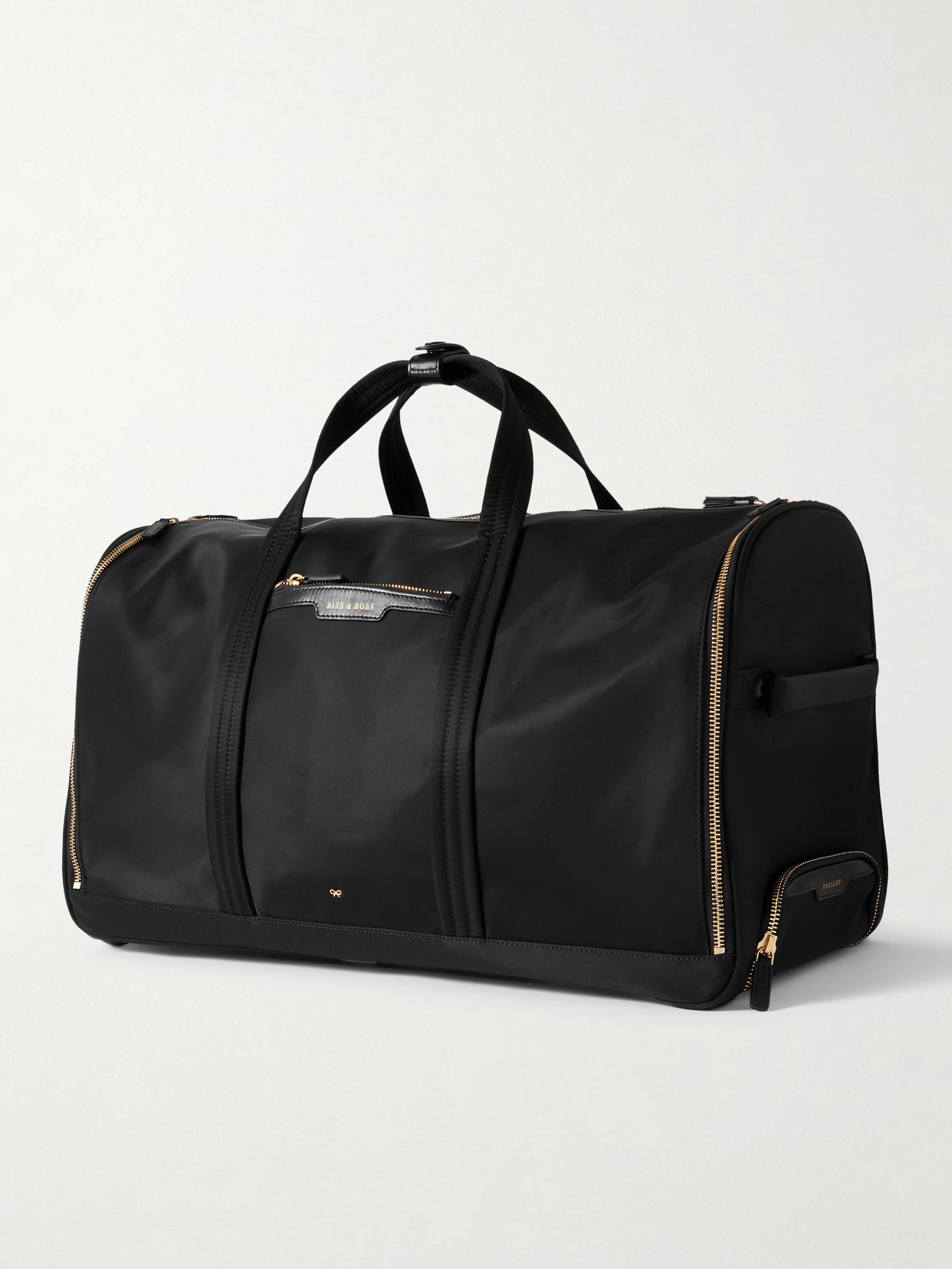 72 Hour Leather-Trimmed Econyl Weekend Bag
