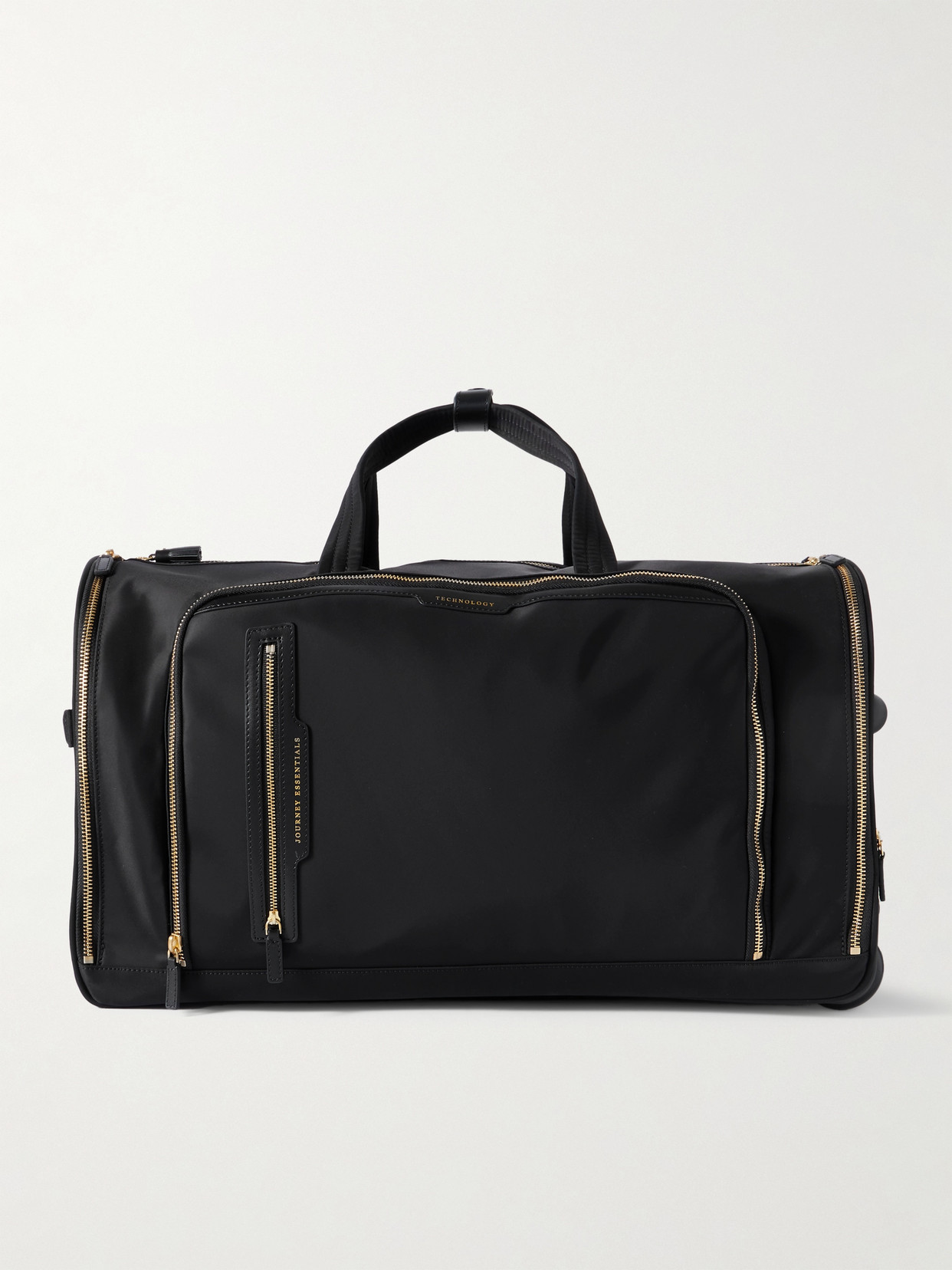 ANYA HINDMARCH 72 HOUR LEATHER-TRIMMED ECONYL® WEEKEND BAG