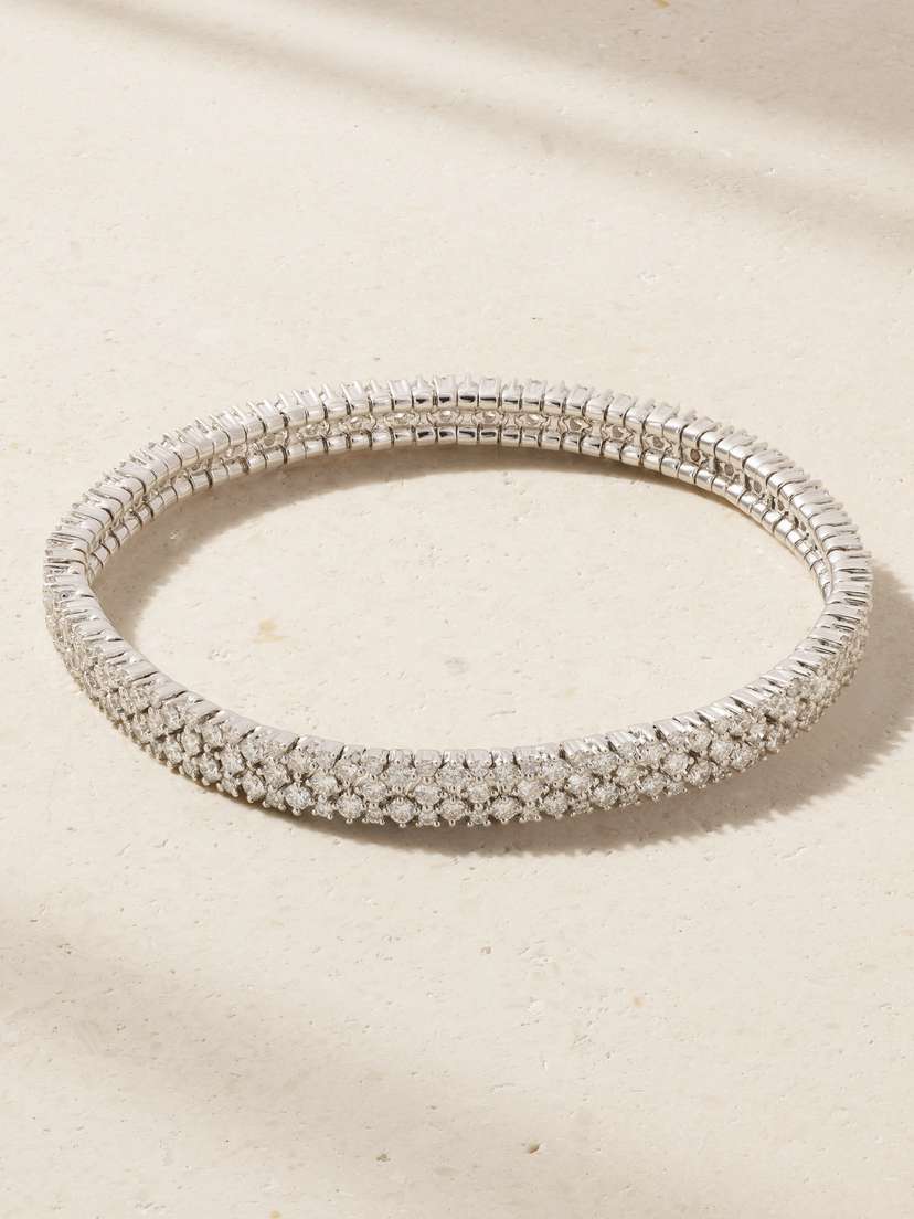 SHAY 18-karat White Gold Diamond Bracelet