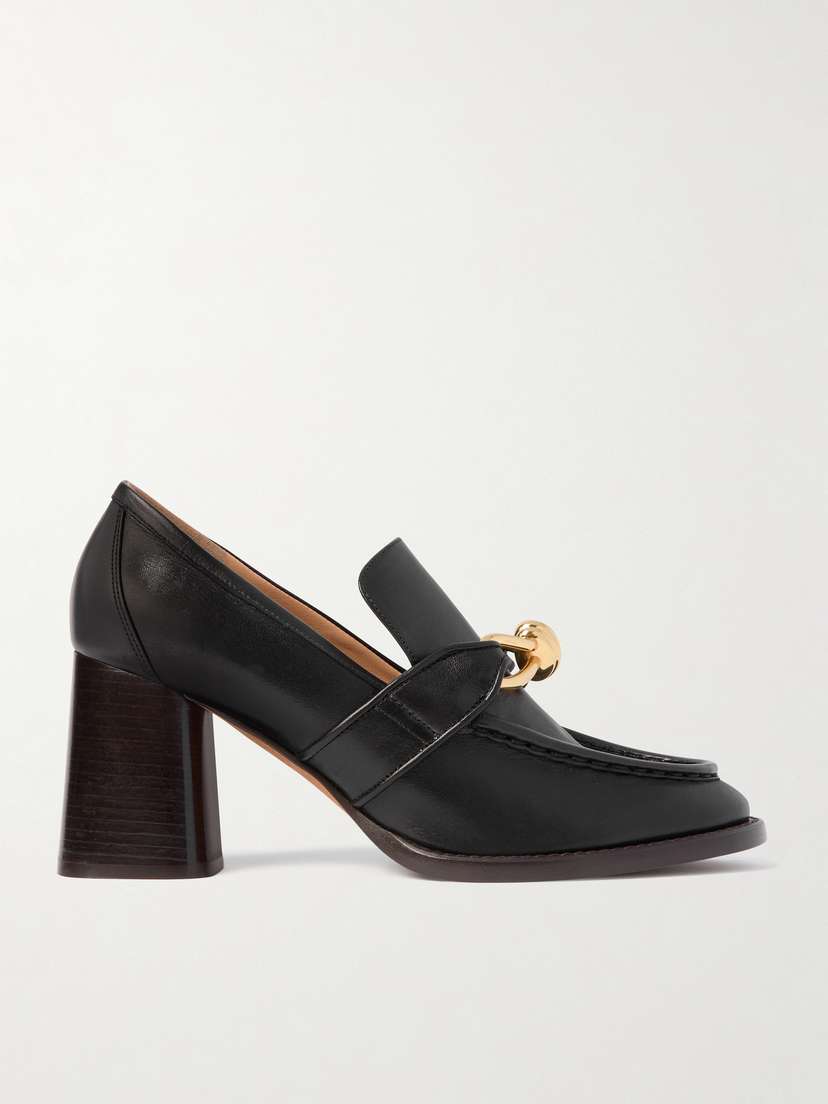 Bottega Veneta Astaire Leather Pumps