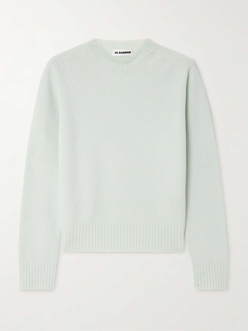 Jil Sander Boiled Merino Wool Sweater