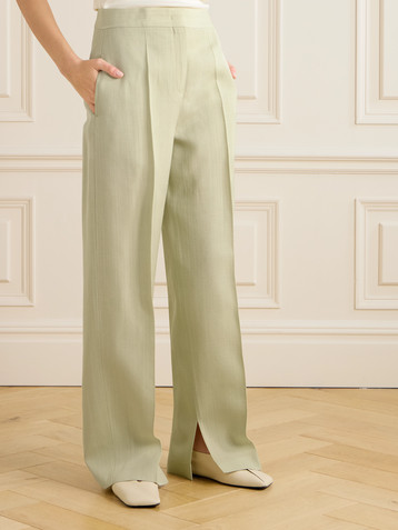 Jil Sander Crepe wide-leg pants