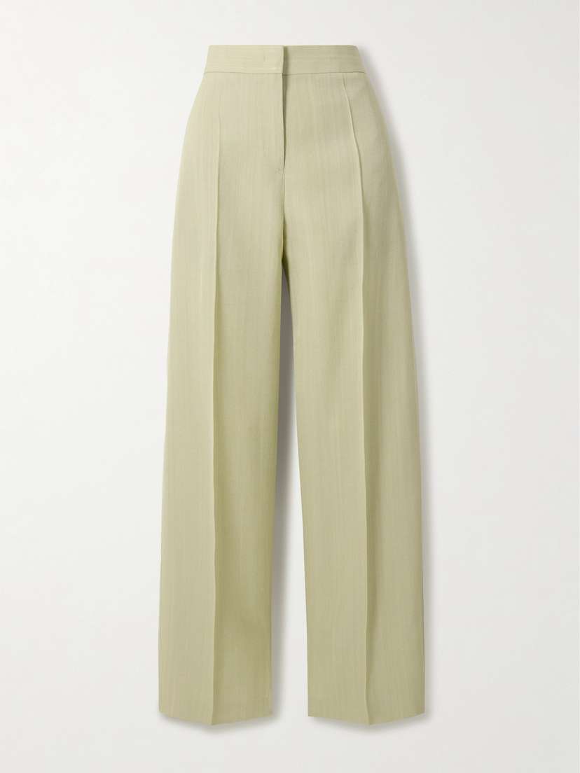 Jil Sander Crepe Wide-leg Pants