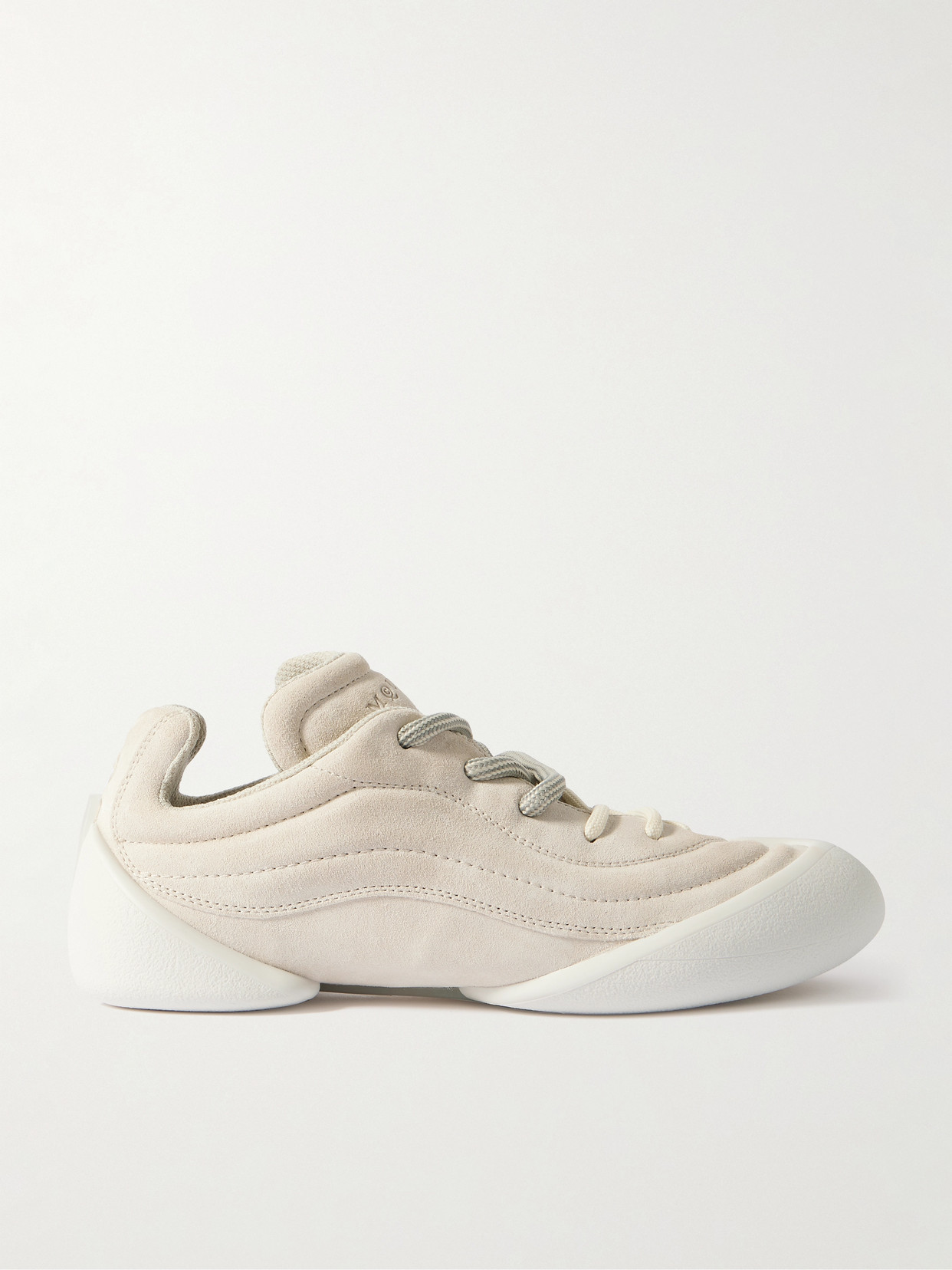 Alexander McQueen - Textured-leather Sneakers - Neutrals