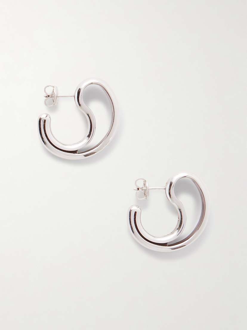 Bottega Veneta Sterling Silver Earrings
