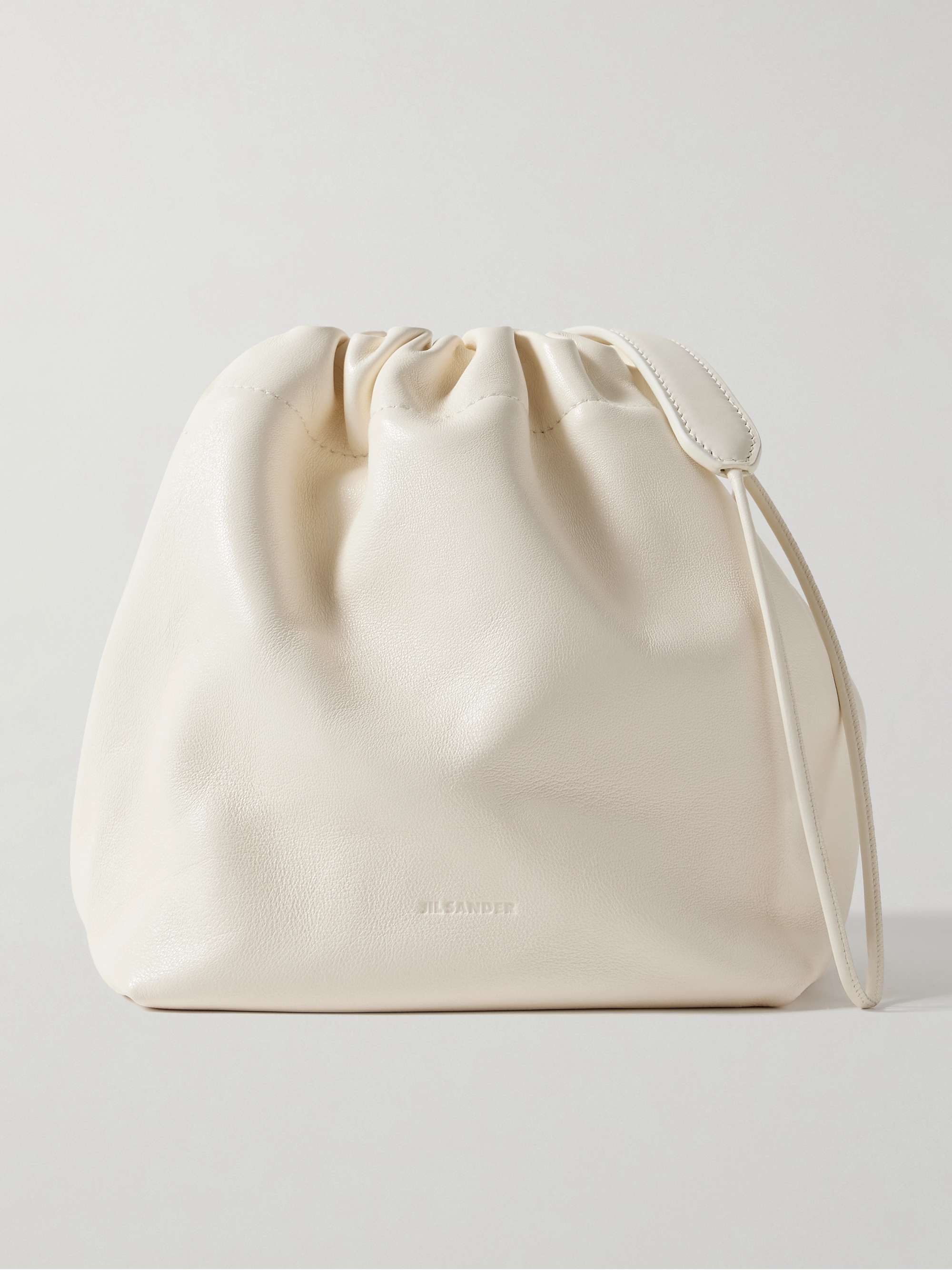Jil sander drawstring small crossbody bag outlet